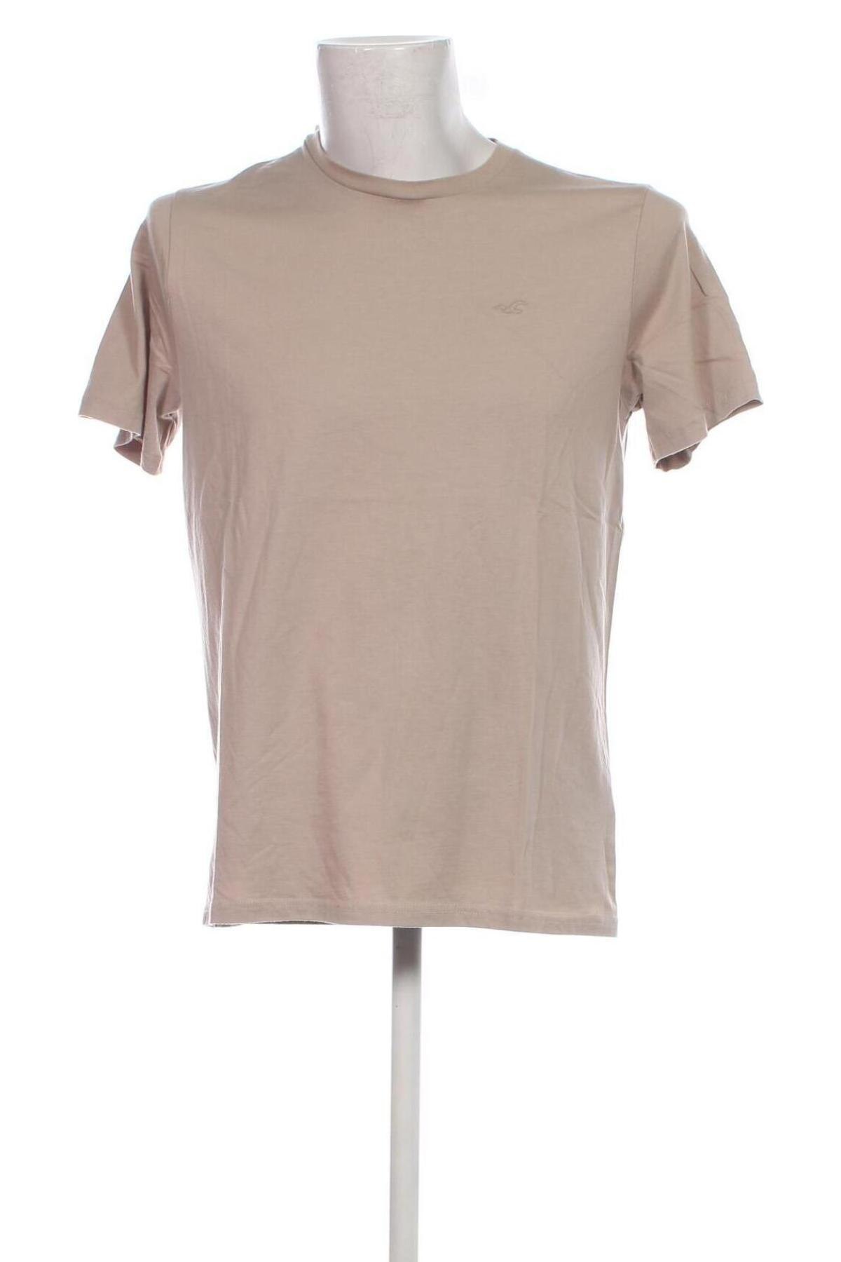 Ανδρικό t-shirt Hollister, Μέγεθος L, Χρώμα  Μπέζ, Τιμή 15,98 €