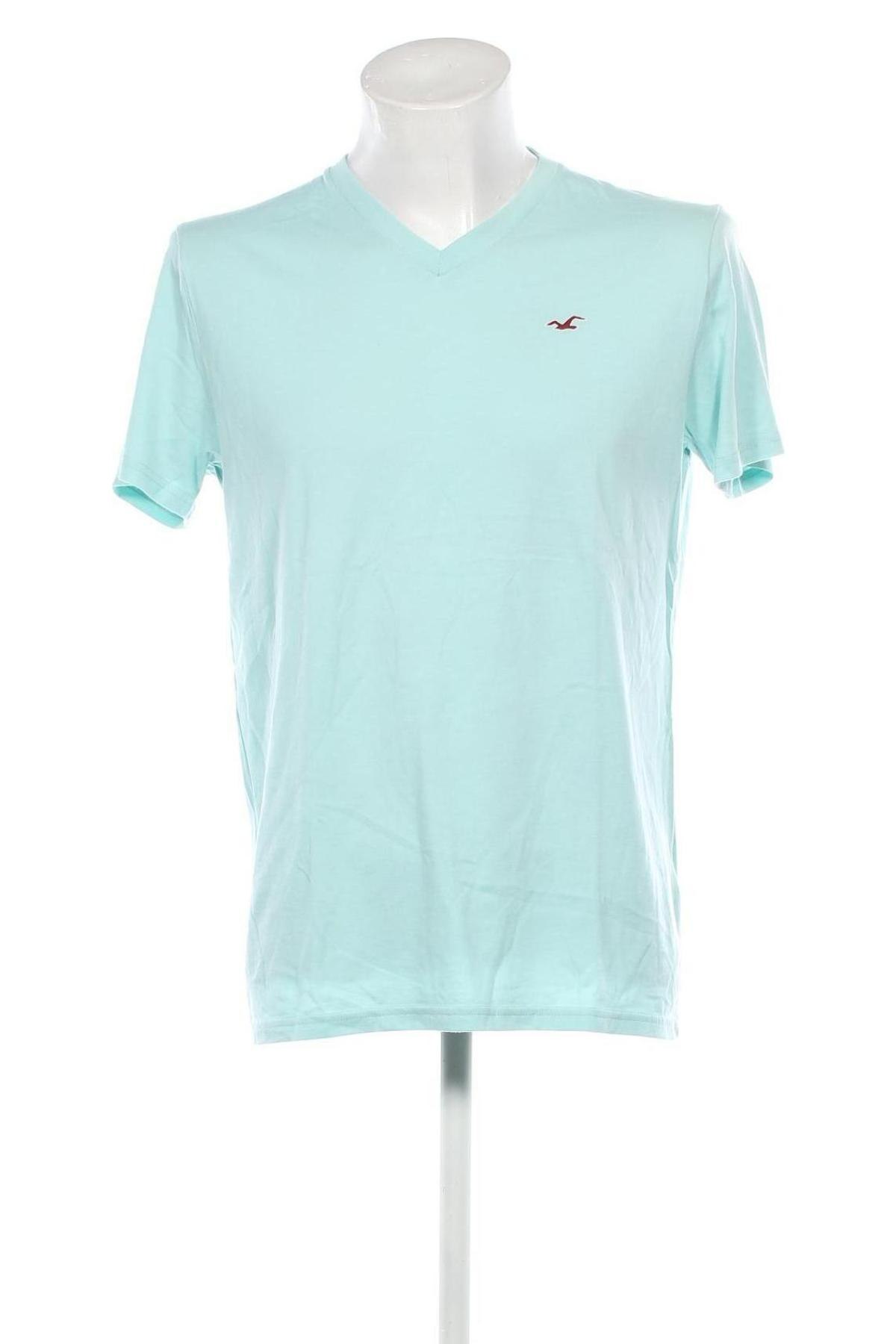 Herren T-Shirt Hollister, Größe L, Farbe Blau, Preis € 9,74