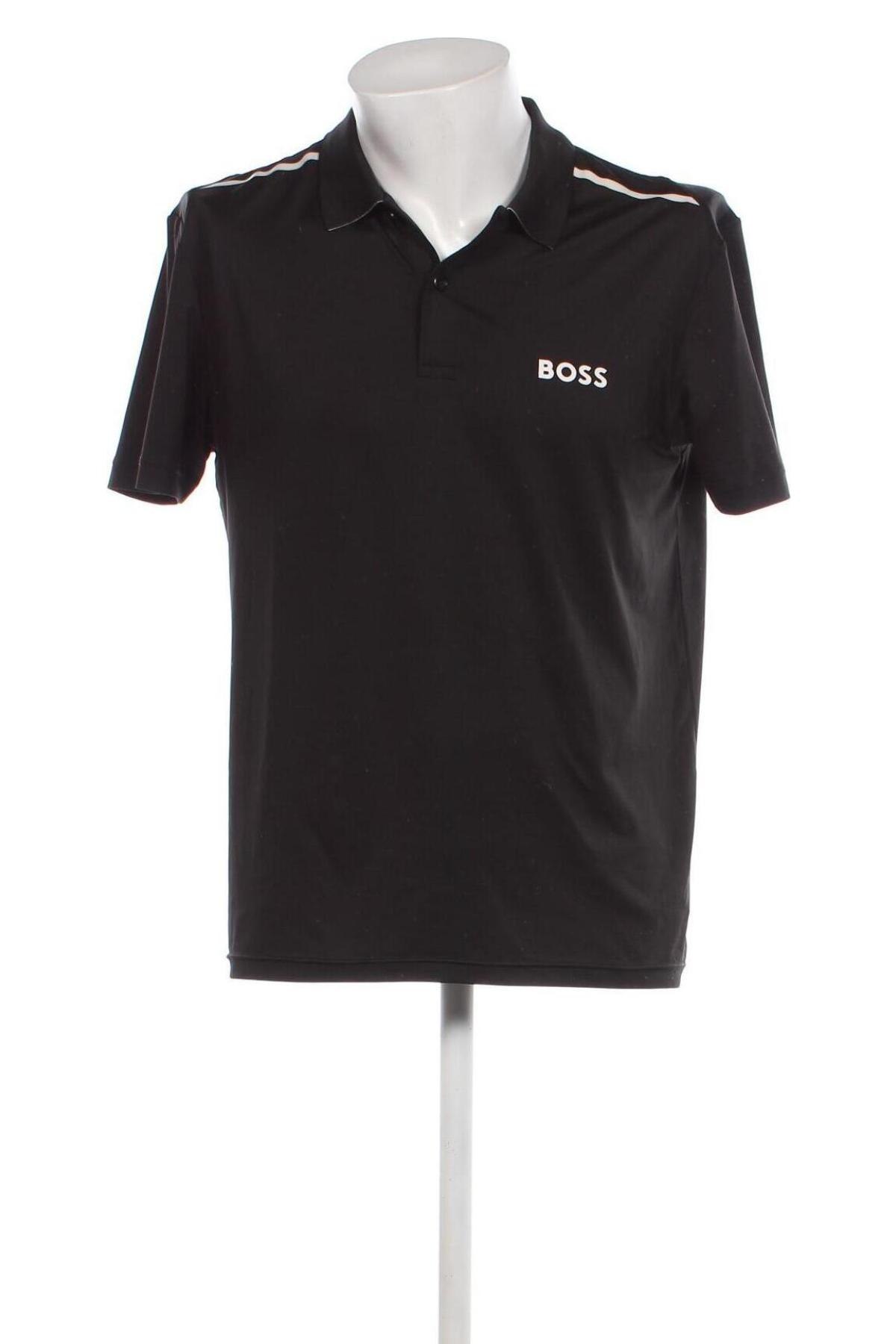 Ανδρικό t-shirt Hugo Boss, Μέγεθος L, Χρώμα Μαύρο, Τιμή 81,84 €