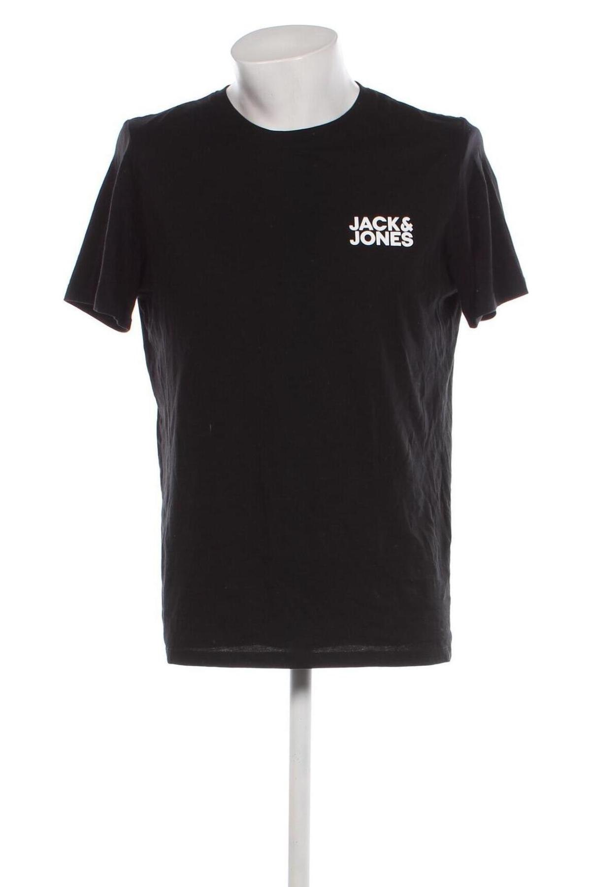 Tricou de bărbați Jack & Jones, Mărime XL, Culoare Negru, Preț 35,71 Lei