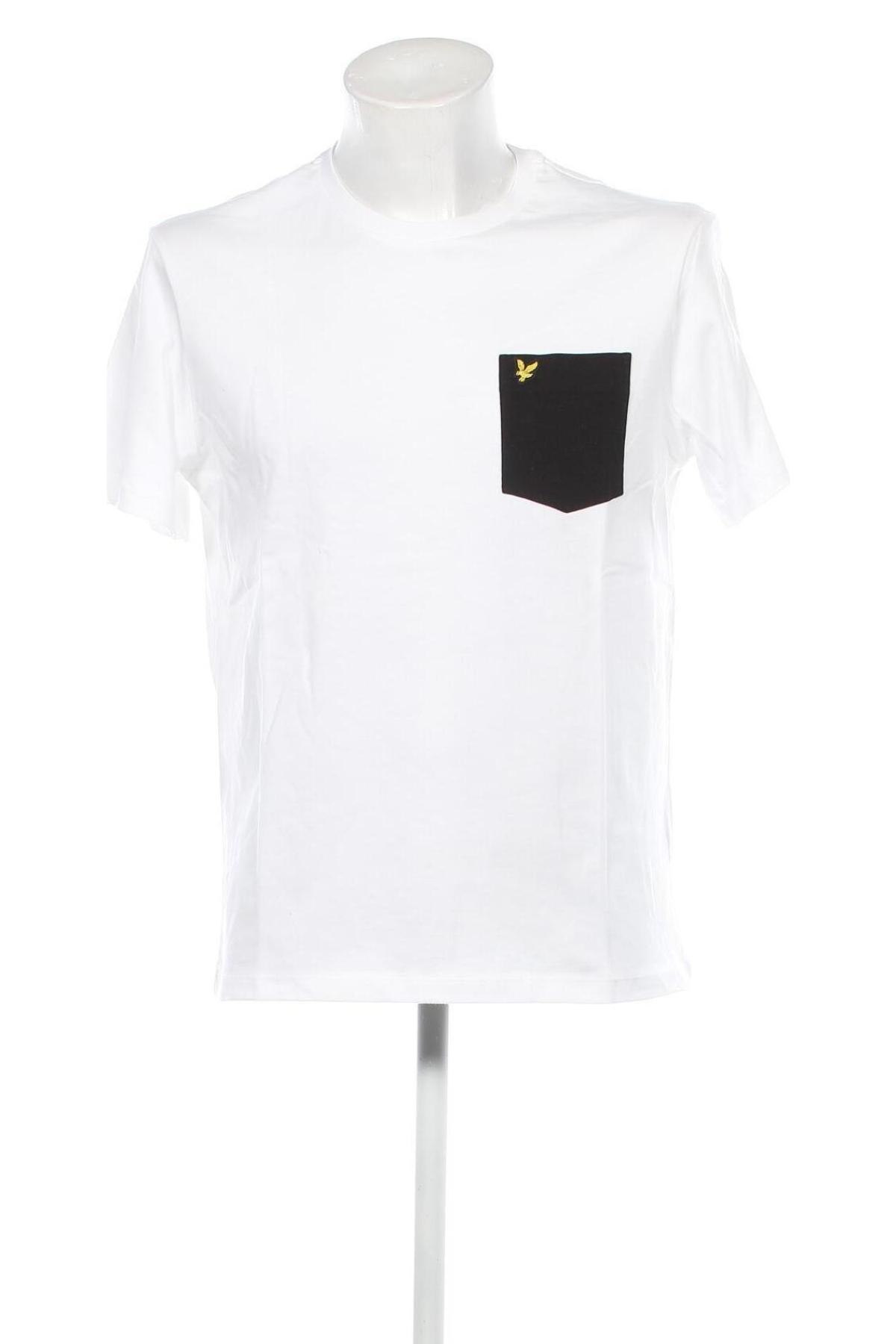 Ανδρικό t-shirt Lyle & Scott, Μέγεθος L, Χρώμα Λευκό, Τιμή 28,87 €