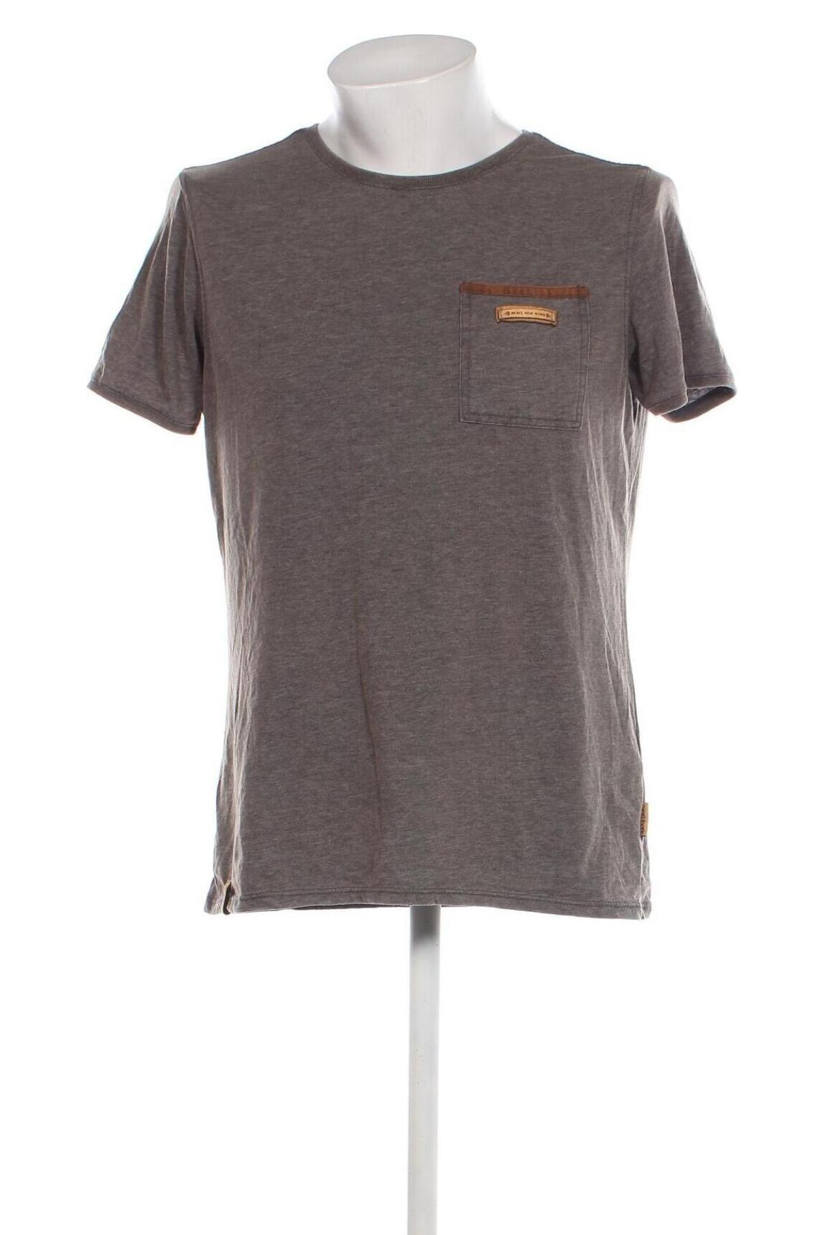 Ανδρικό t-shirt Naketano, Μέγεθος L, Χρώμα Γκρί, Τιμή 15,46 €