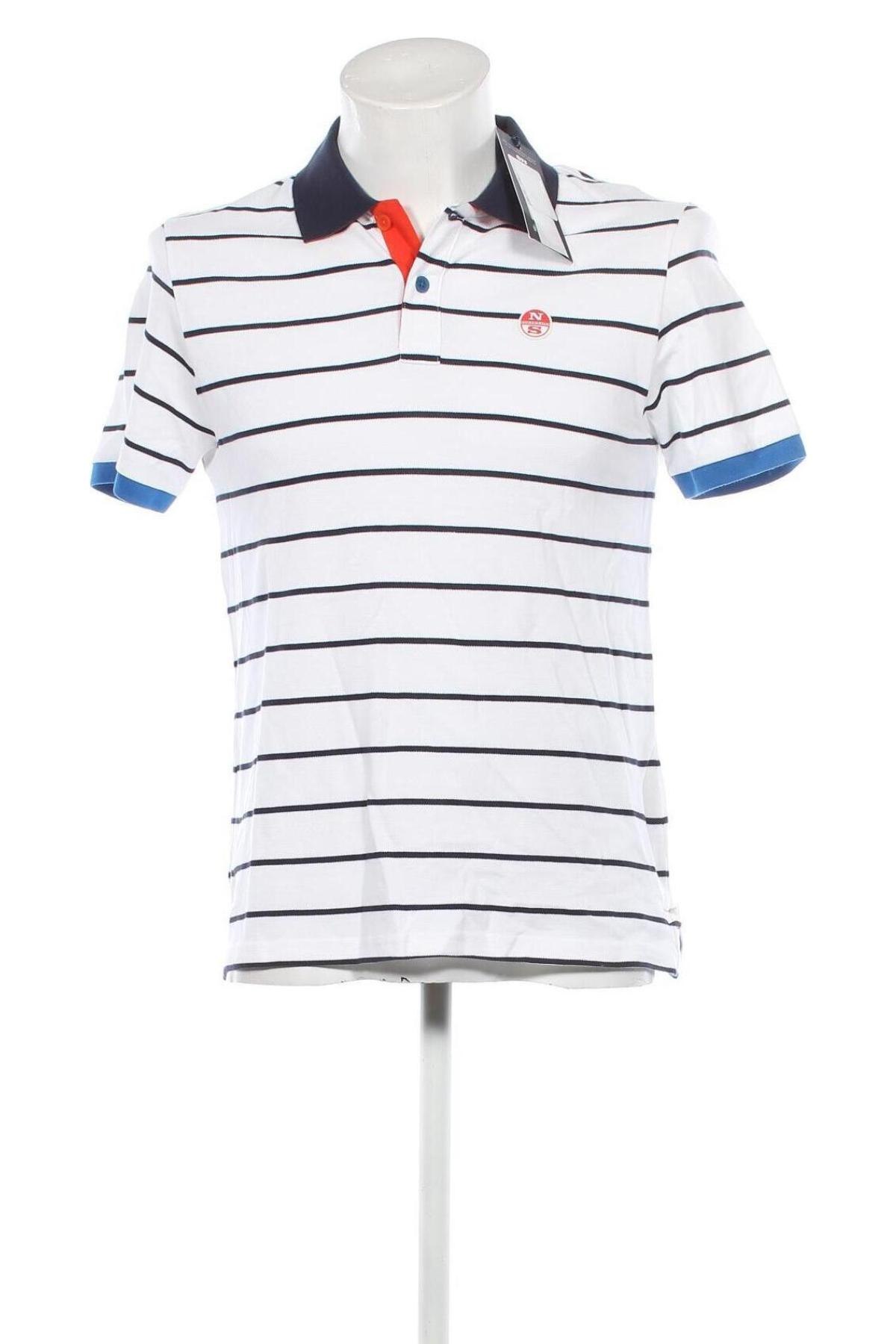 Мъжка тениска North Sails, Размер L, Цвят Бял, Цена 56,00 лв.