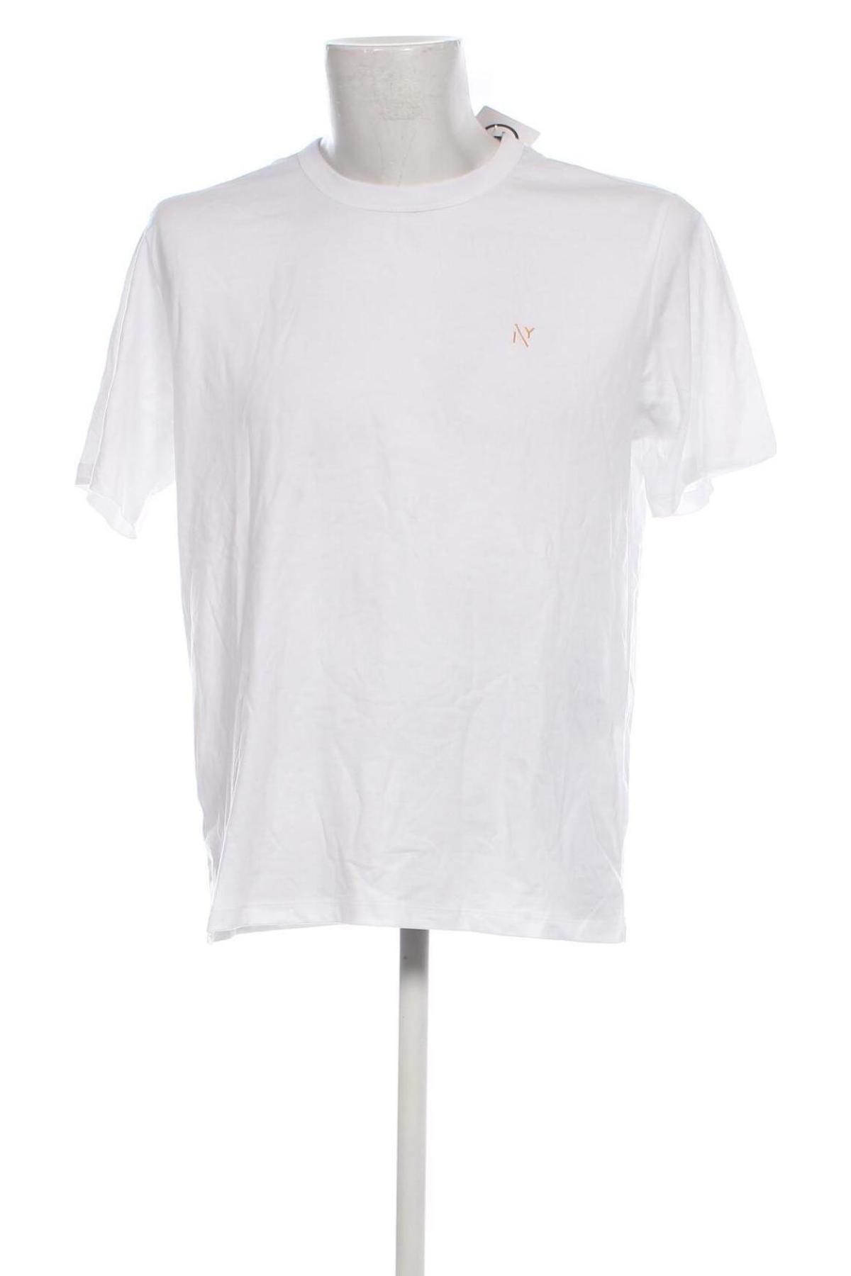 Мъжка тениска Nowadays, Размер L, Цвят Бял, Цена 31,00 лв.