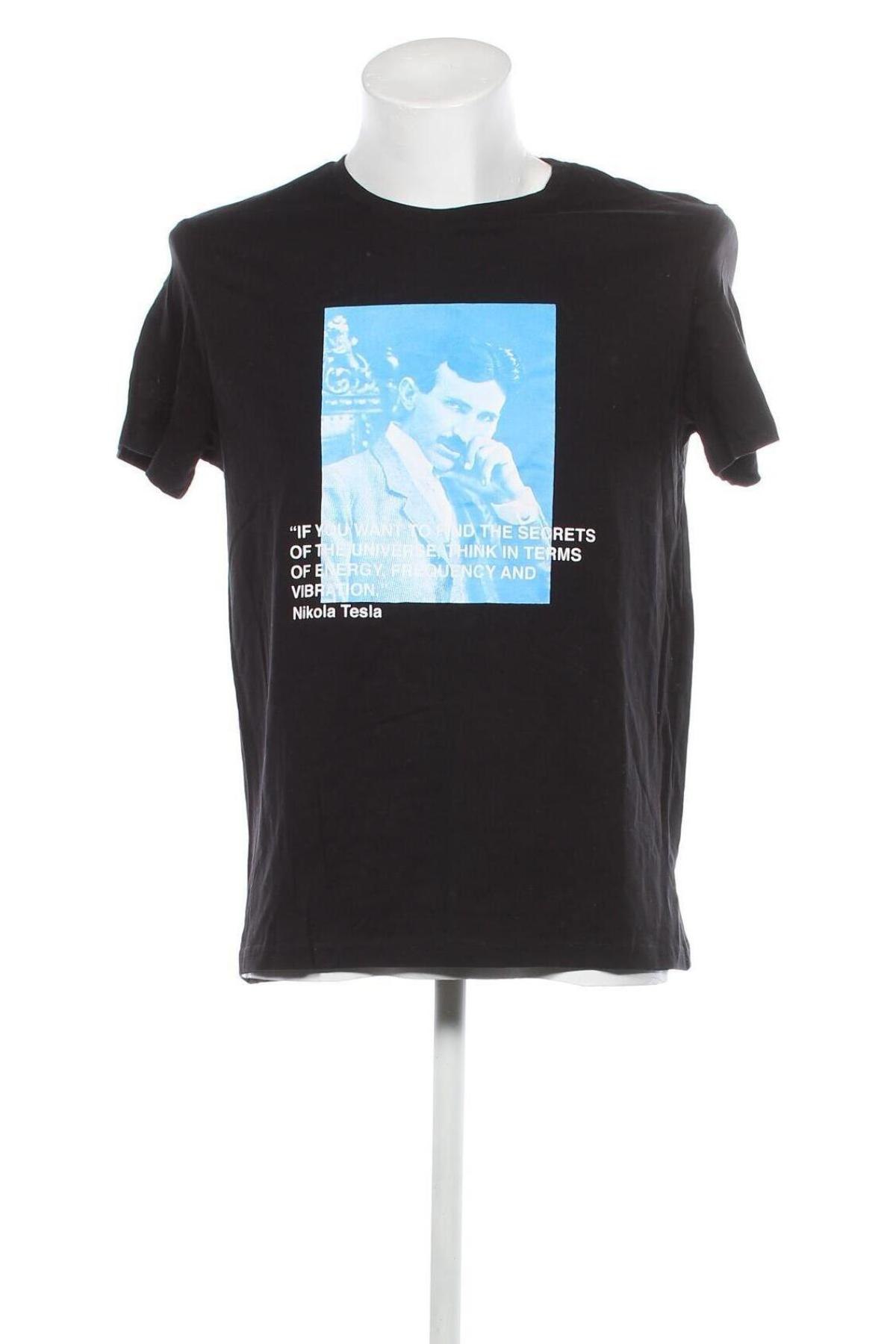 Herren T-Shirt Oviesse, Größe L, Farbe Schwarz, Preis € 5,73