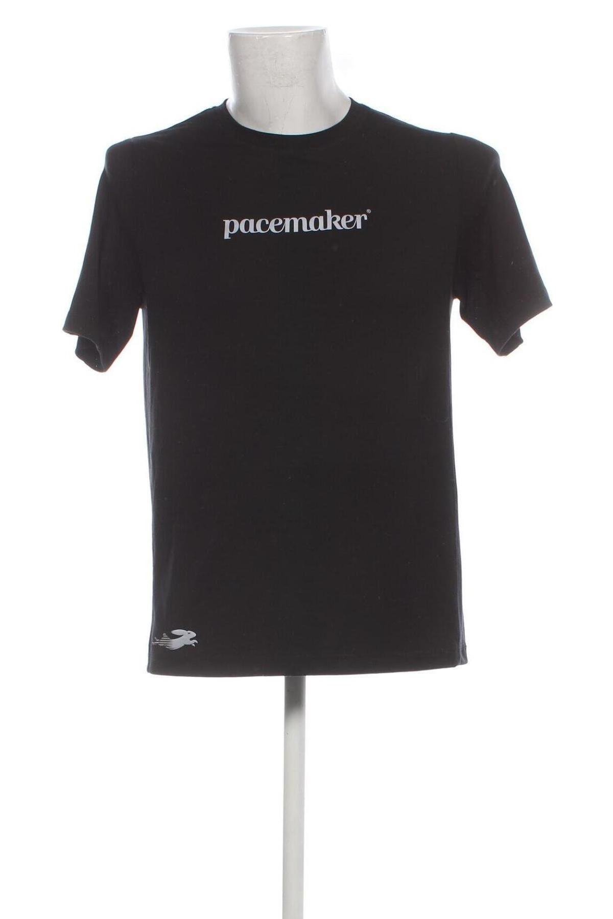 Męski T-shirt Pacemaker, Rozmiar M, Kolor Czarny, Cena 165,26 zł