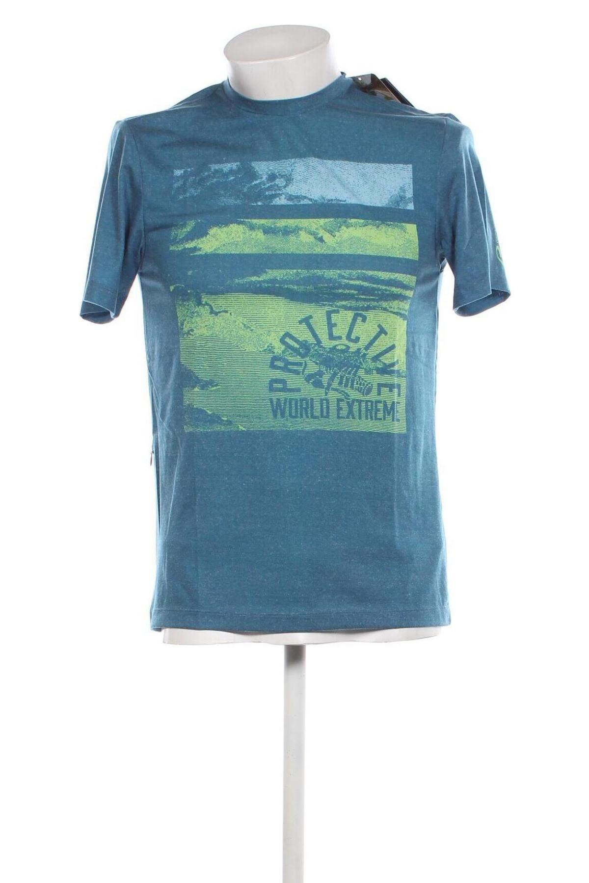 Herren T-Shirt Protective, Größe S, Farbe Blau, Preis € 18,45