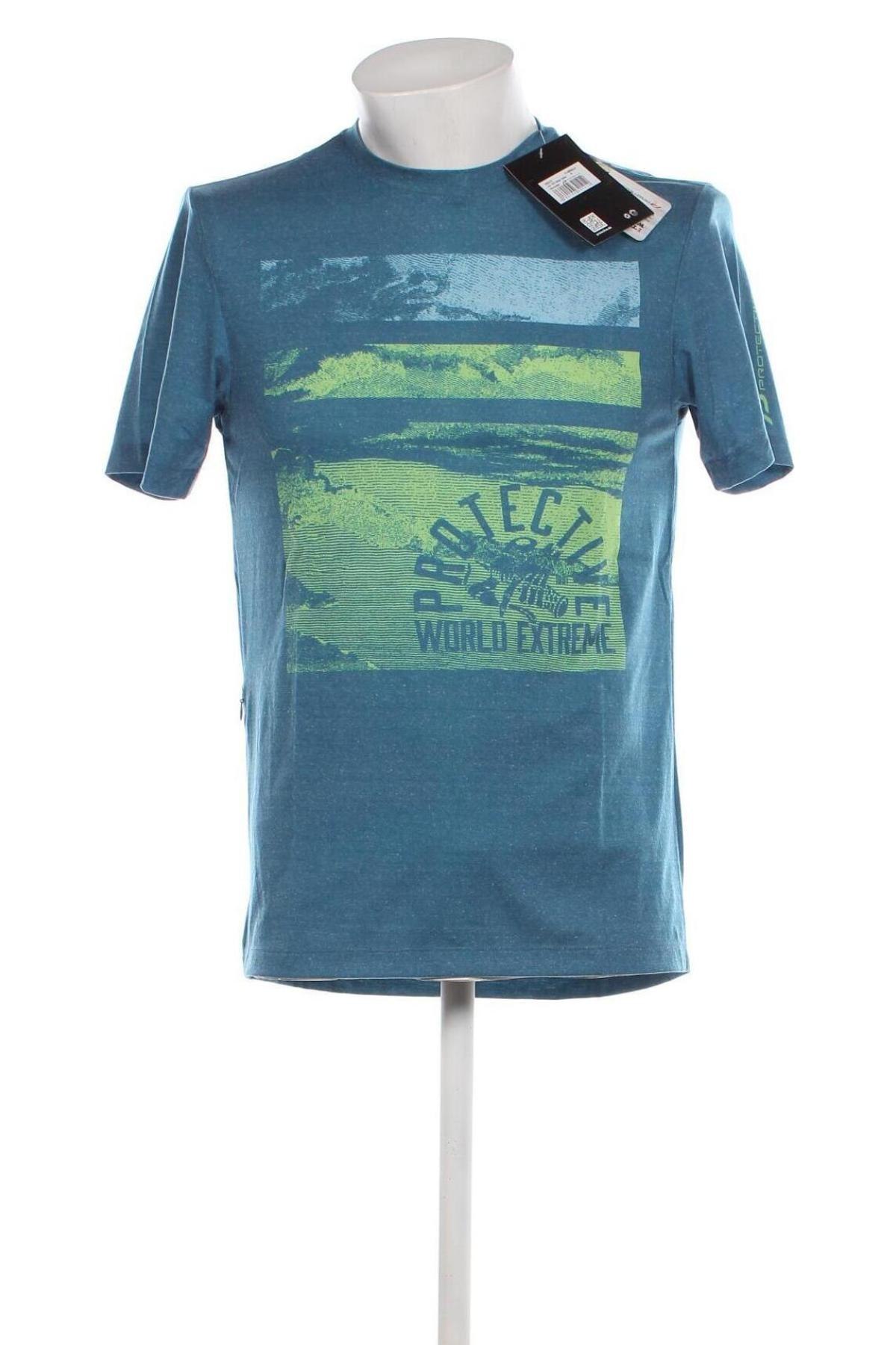 Herren T-Shirt Protective, Größe S, Farbe Blau, Preis € 18,45