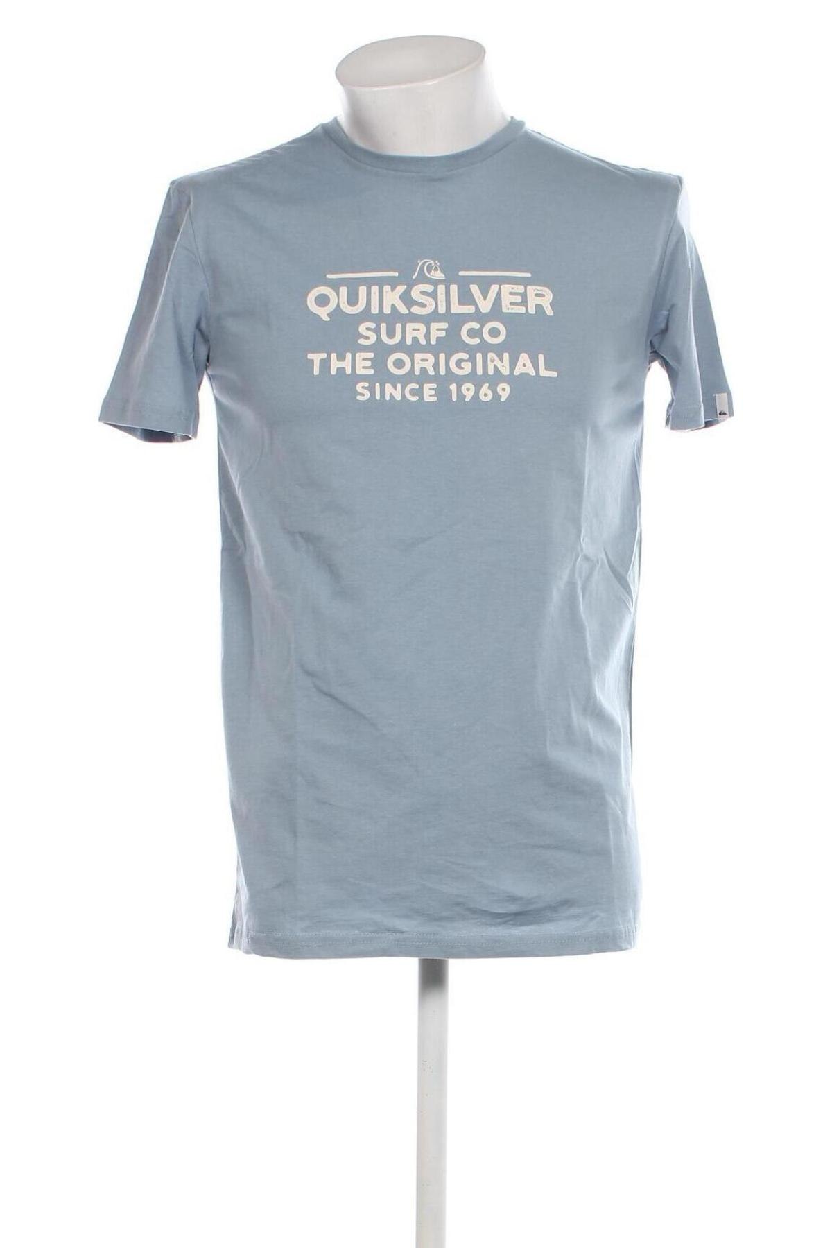 Herren T-Shirt Quiksilver, Größe S, Farbe Blau, Preis 18,56 €