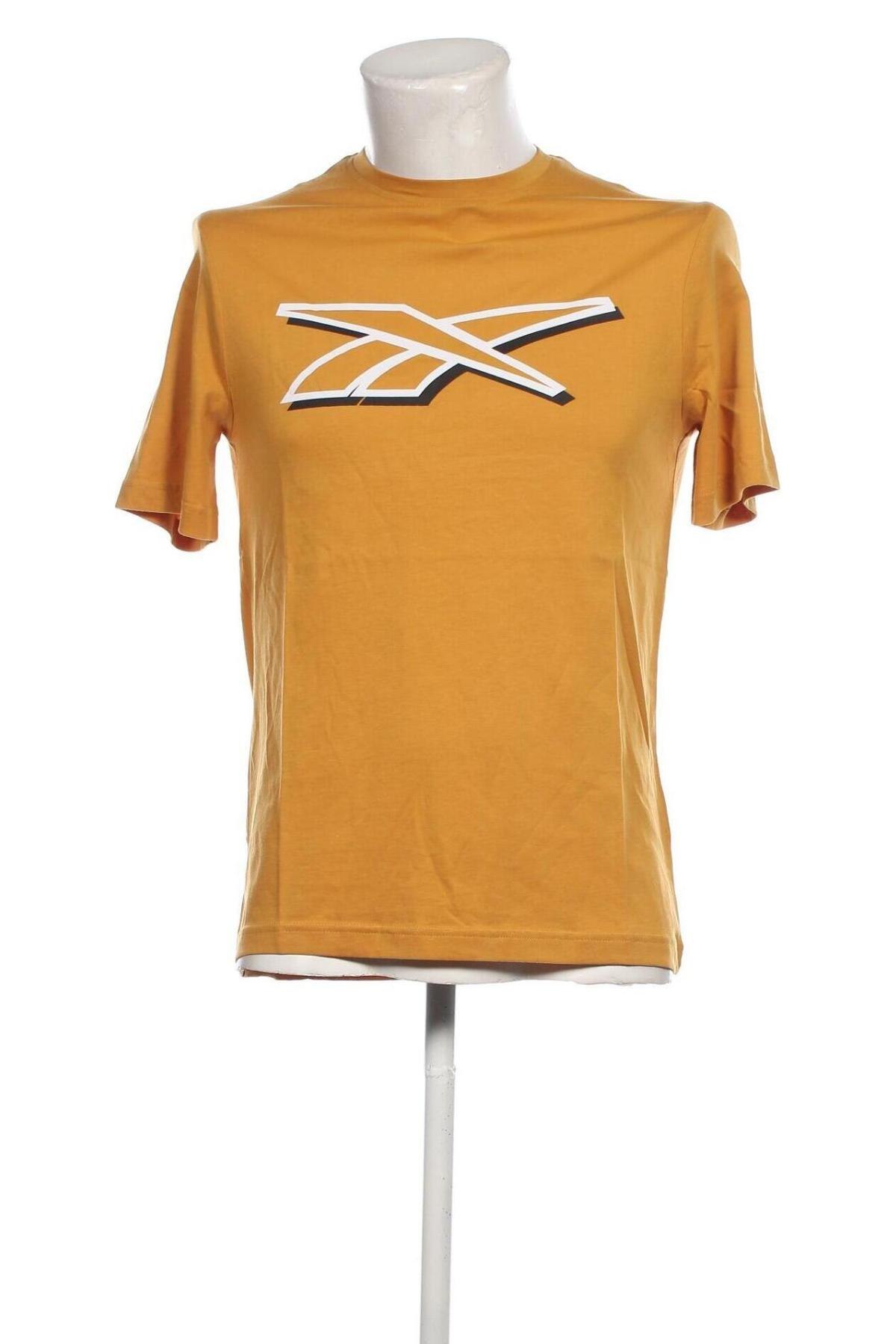 Herren T-Shirt Reebok, Größe S, Farbe Gelb, Preis € 17,58