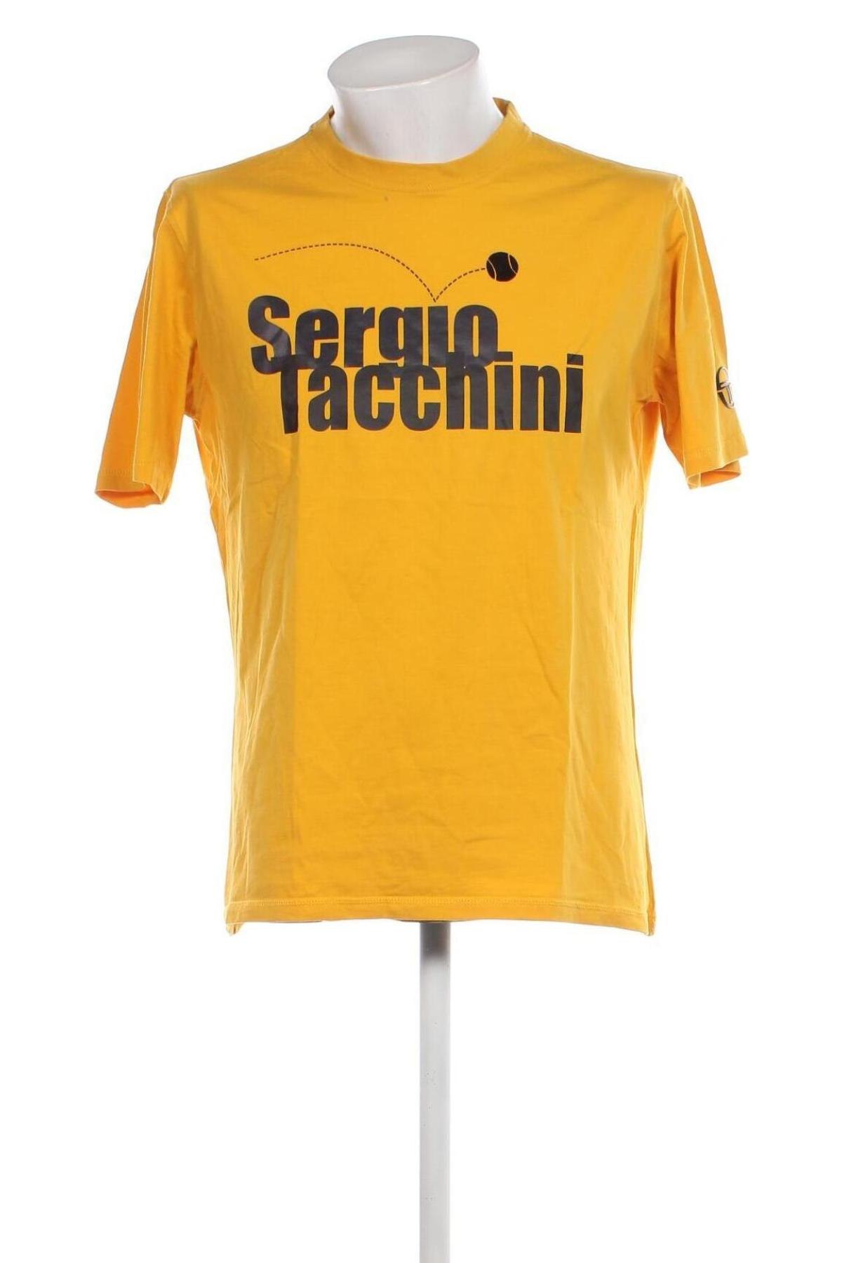 Pánske tričko  Sergio Tacchini, Veľkosť L, Farba Žltá, Cena  19,28 €