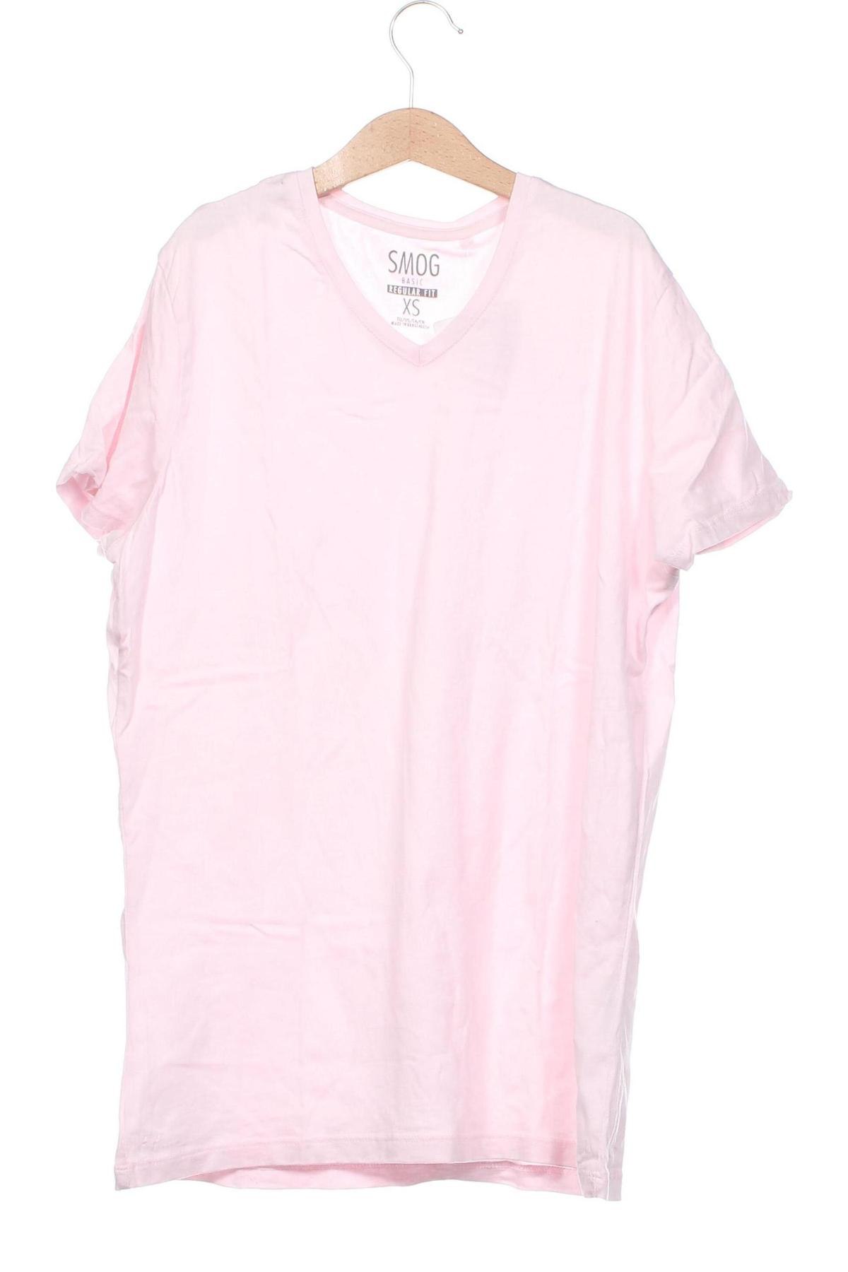 Мъжка тениска Smog, Размер XS, Цвят Розов, Цена 6,65 лв.