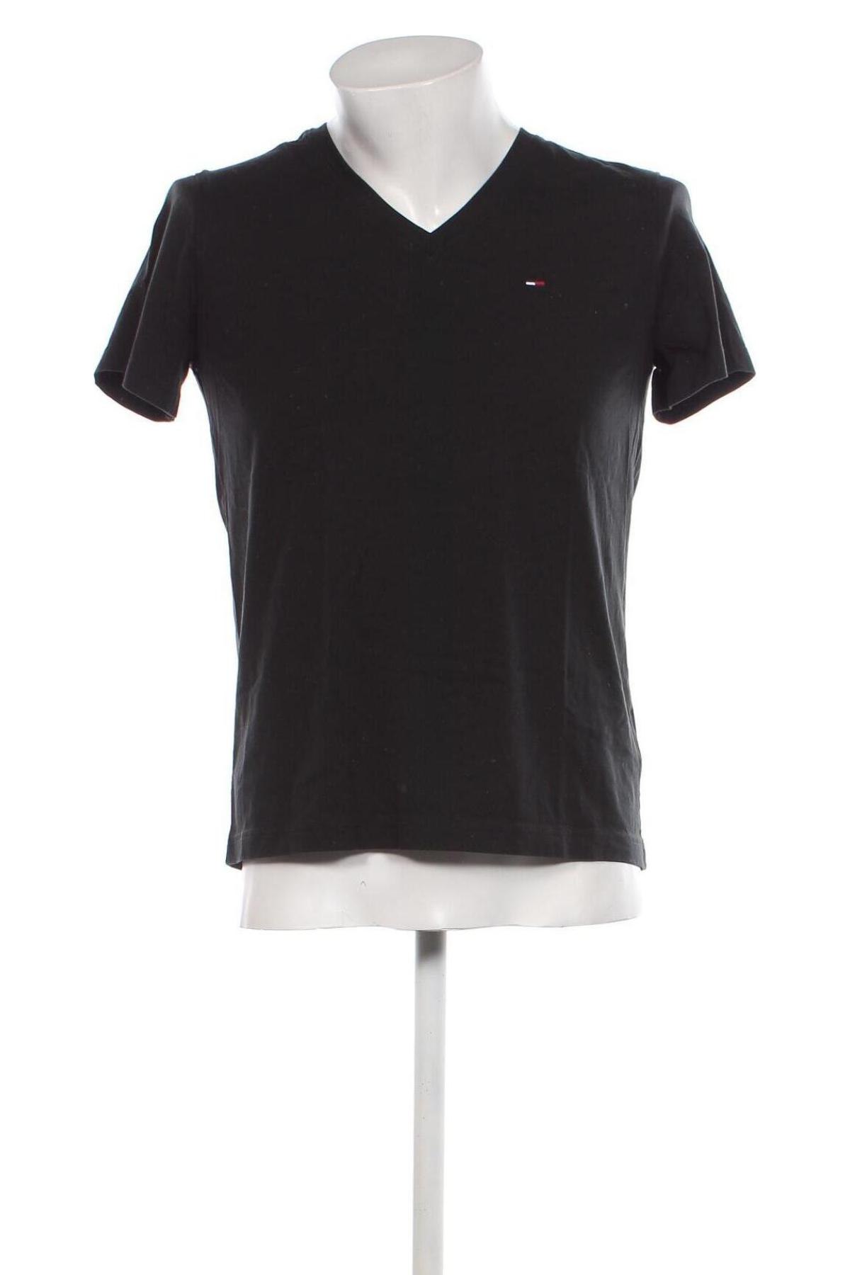 Herren T-Shirt Tommy Jeans, Größe L, Farbe Schwarz, Preis 35,25 €