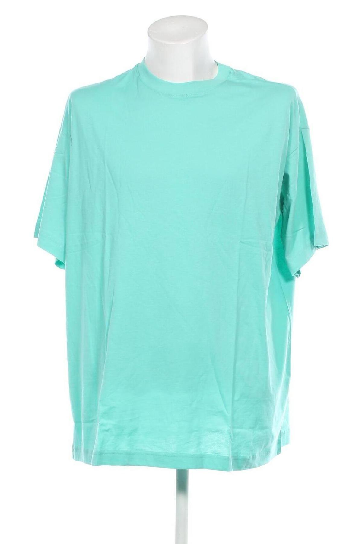 Ανδρικό t-shirt Weekday, Μέγεθος XS, Χρώμα Πράσινο, Τιμή 16,49 €