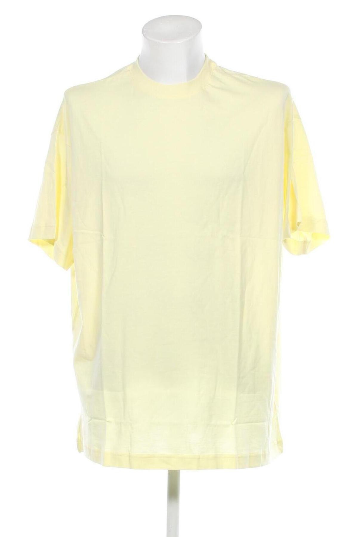 Ανδρικό t-shirt Weekday, Μέγεθος XS, Χρώμα Κίτρινο, Τιμή 3,30 €
