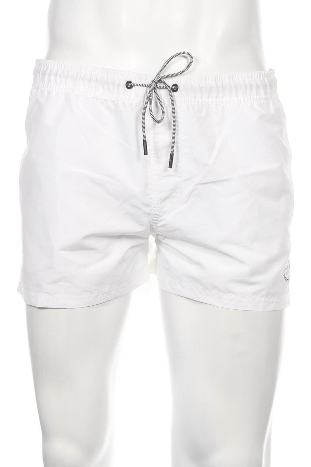 Herren Badeanzug Jack & Jones, Größe L, Farbe Weiß, Preis € 18,56