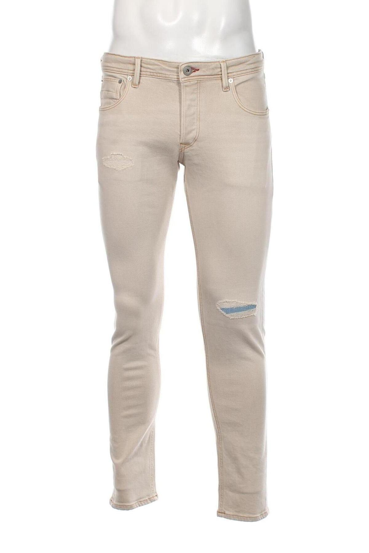 Herren Jeans Jack & Jones, Größe M, Farbe Beige, Preis € 16,78