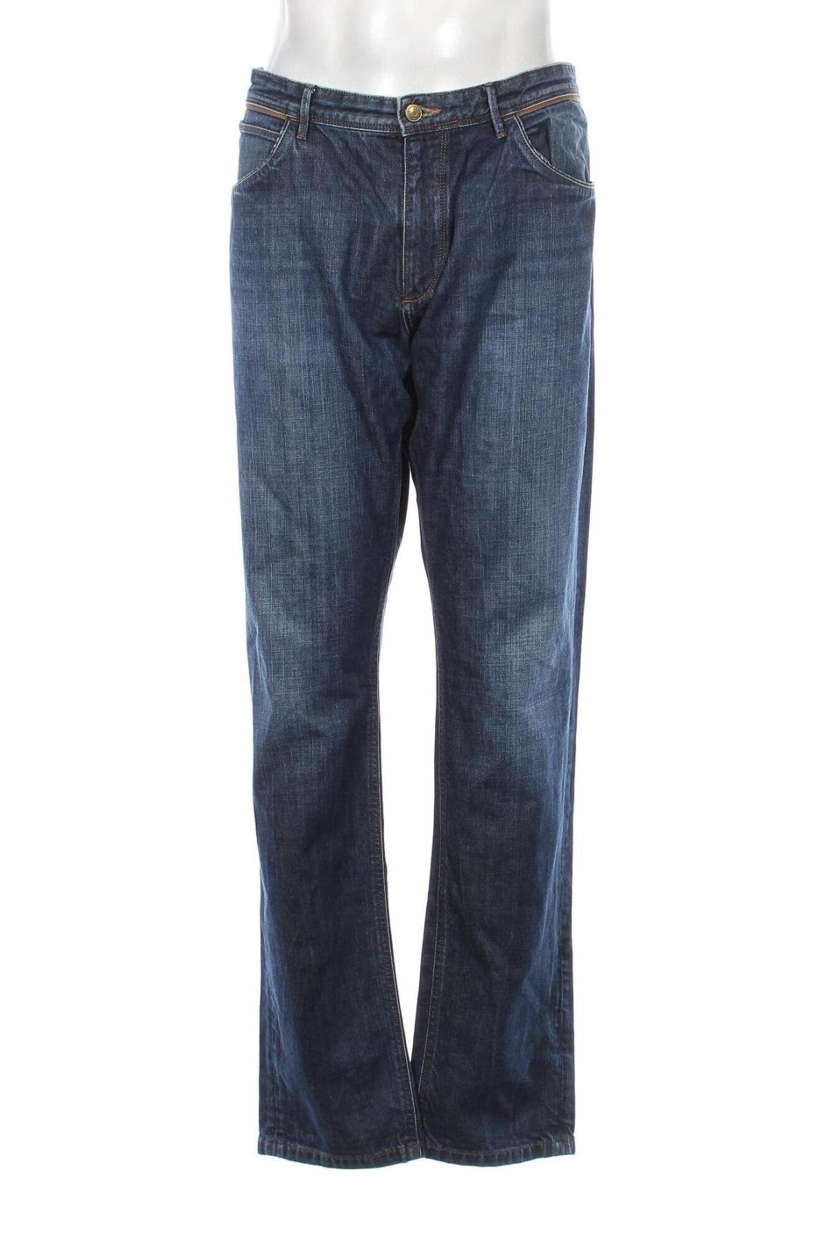 Męskie jeansy Massimo Dutti, Rozmiar XL, Kolor Niebieski, Cena 106,71 zł