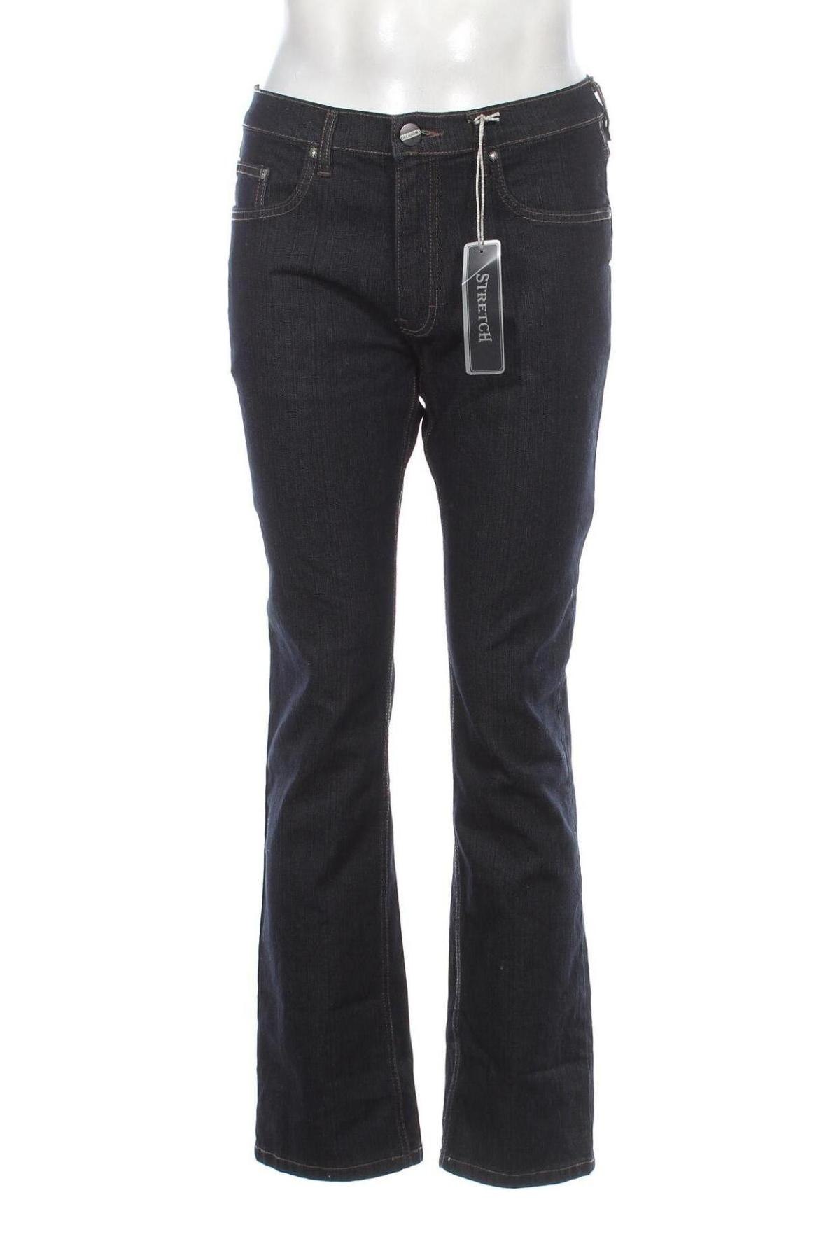 Мъжки дънки Oklahoma Jeans, Размер L, Цвят Син, Цена 16,65 лв.