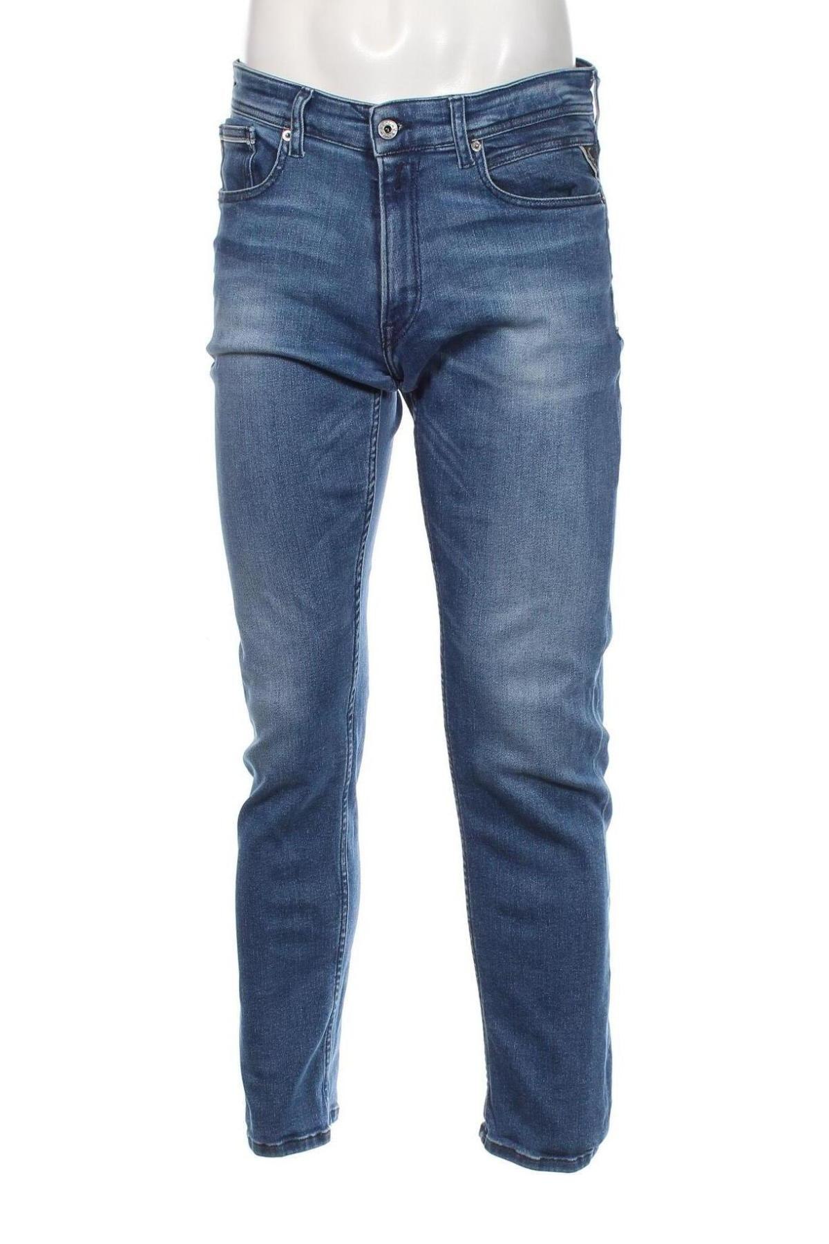 Pánské džíny  Replay, Velikost M, Barva Modrá, Cena  2 957,00 Kč