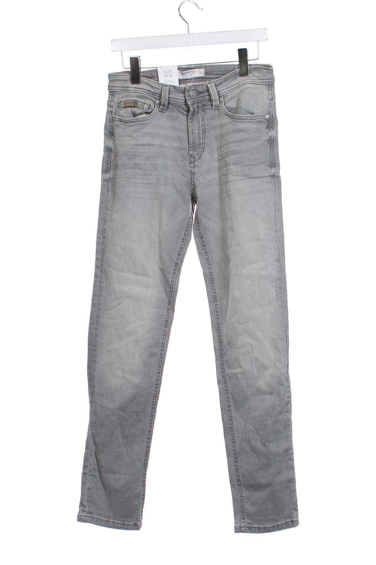 Herren Jeans Springfield, Größe S, Farbe Grau, Preis 11,03 €