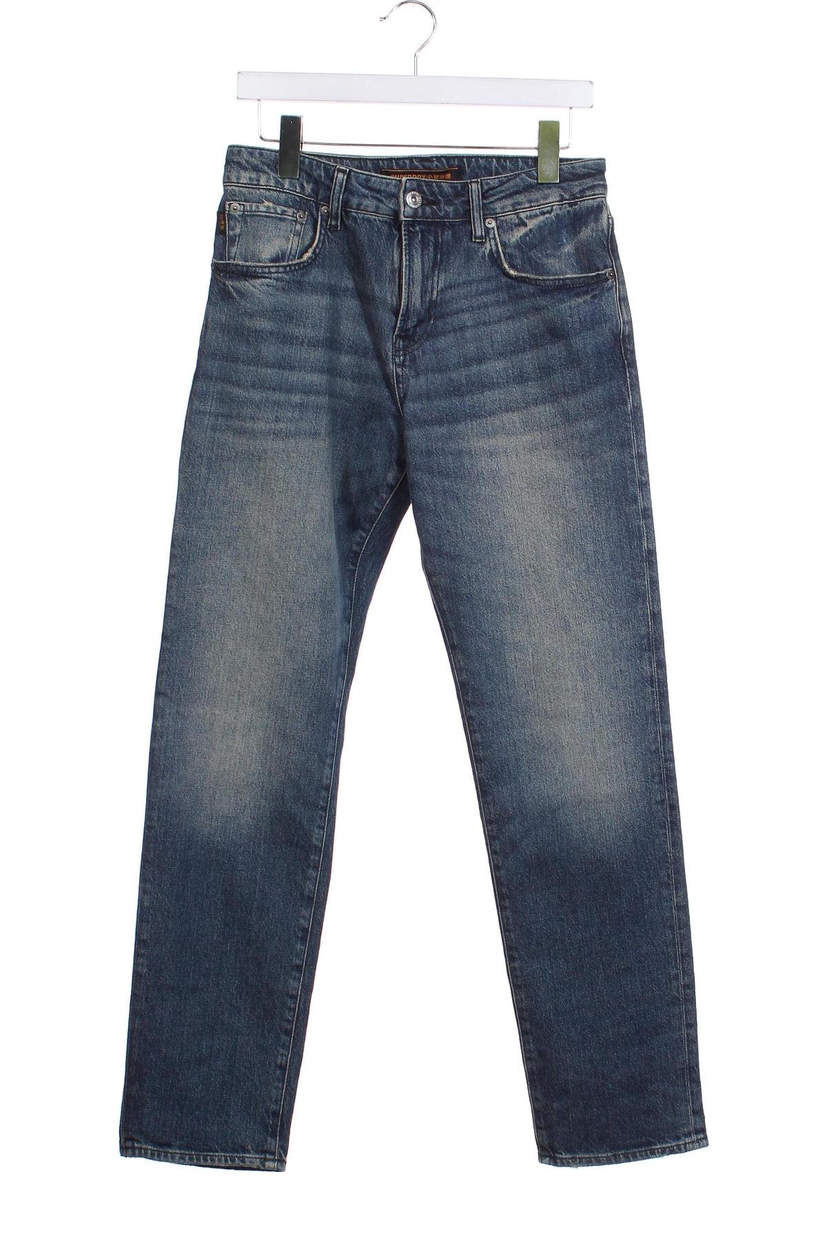 Herren Jeans Superdry, Größe S, Farbe Blau, Preis 11,86 €