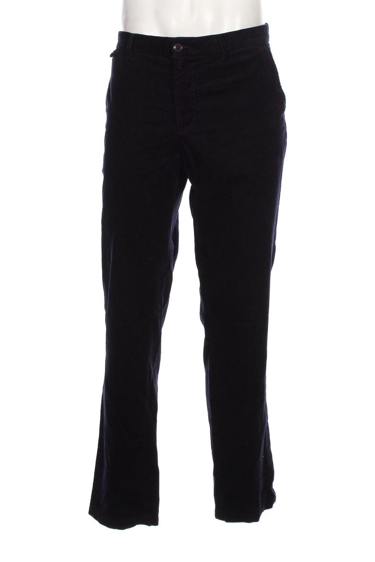 Pantaloni raiați de bărbați Cortefiel, Mărime XL, Culoare Albastru, Preț 60,69 Lei