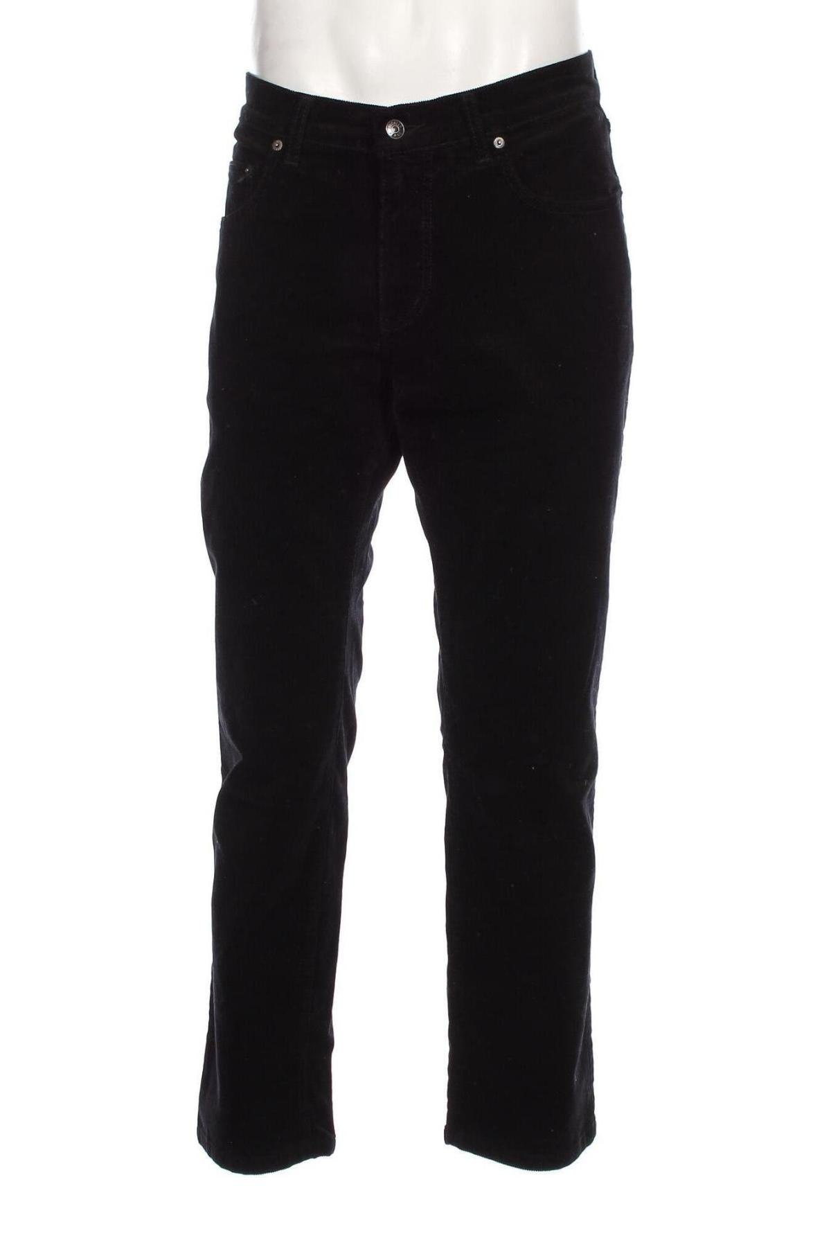 Ανδρικό κοτλέ παντελόνι Pioneer, Μέγεθος L, Χρώμα Μαύρο, Τιμή 7,61 €