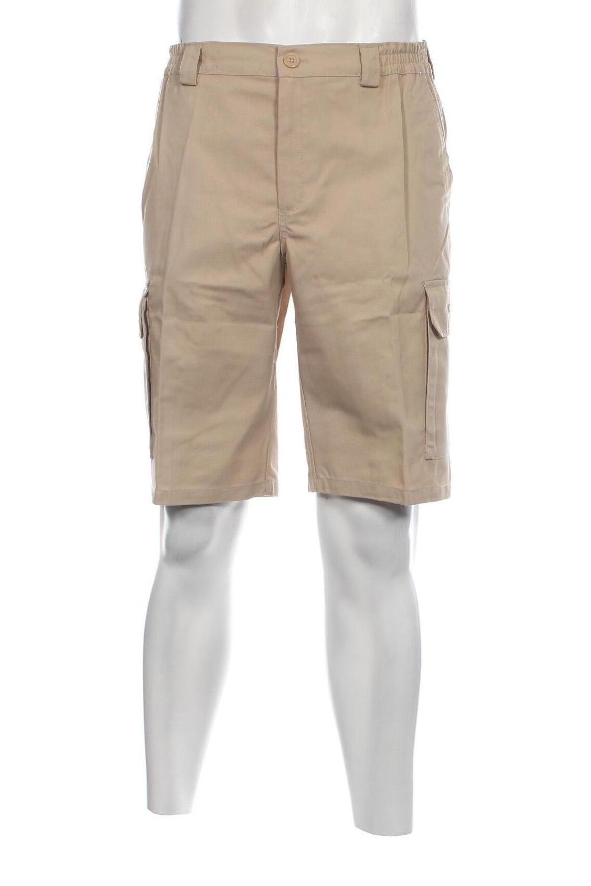 Pantaloni scurți de bărbați, Mărime L, Culoare Bej, Preț 98,69 Lei