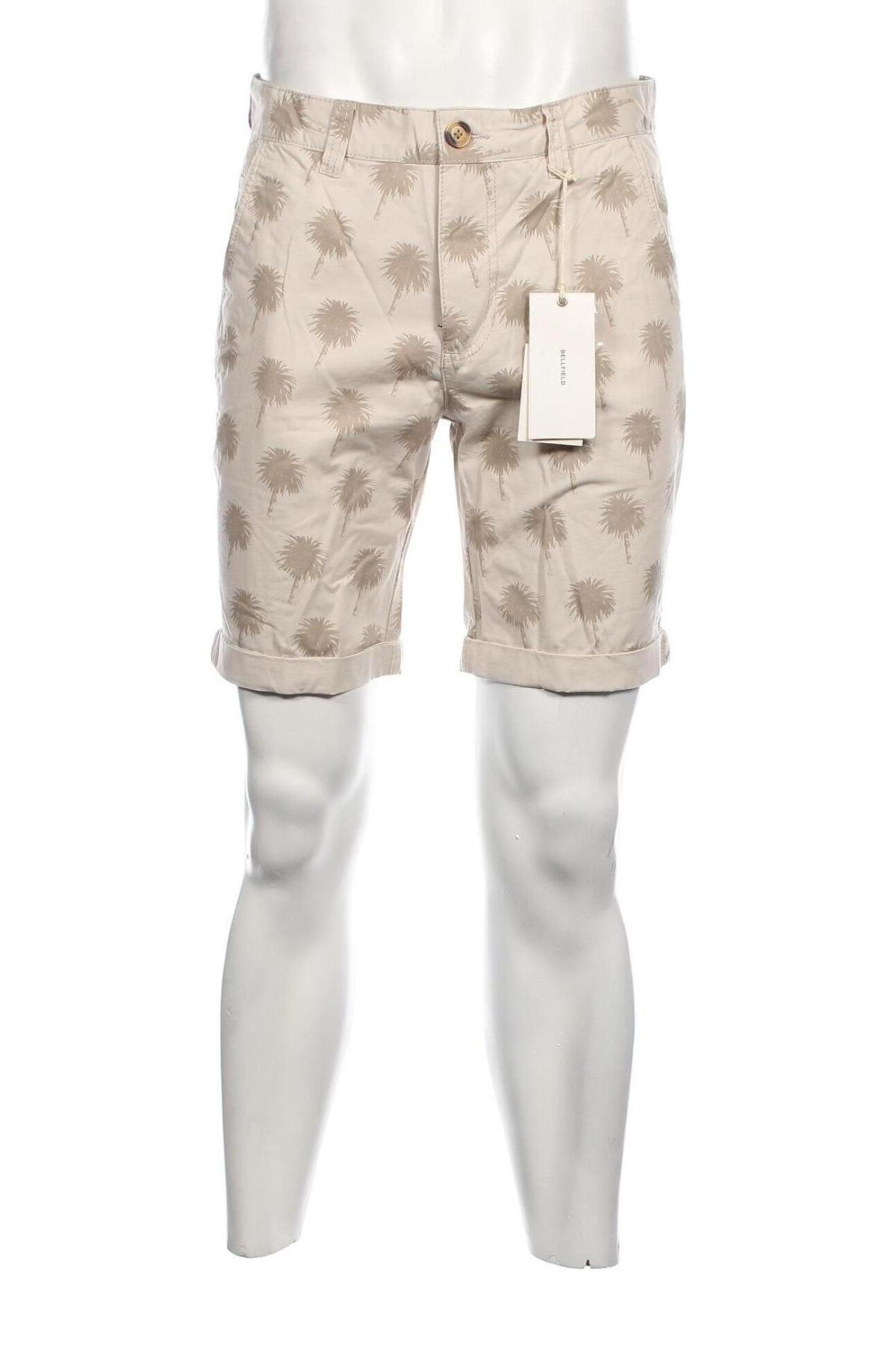 Ανδρικό κοντό παντελόνι Bellfield, Μέγεθος M, Χρώμα Εκρού, Τιμή 7,99 €
