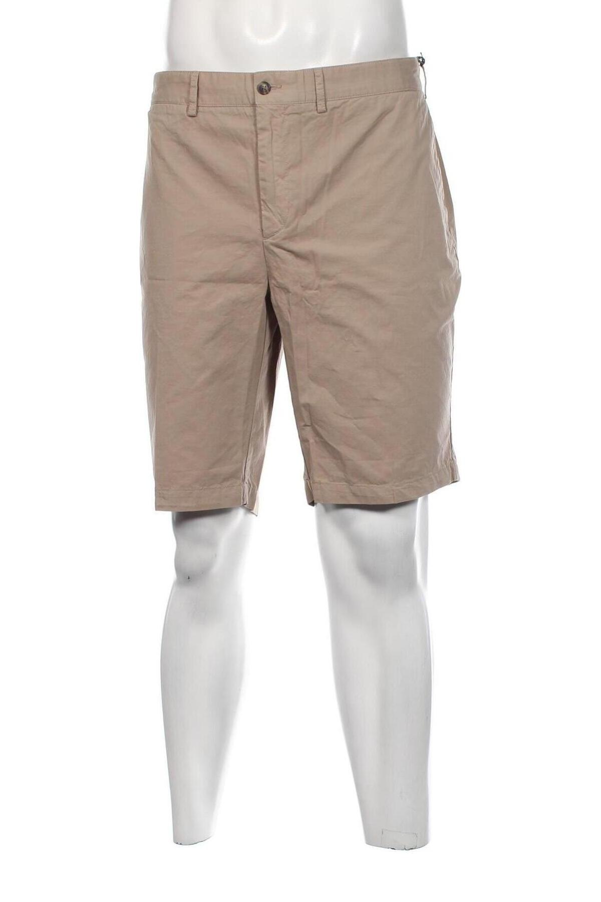 Ανδρικό κοντό παντελόνι Faconnable, Μέγεθος XL, Χρώμα  Μπέζ, Τιμή 77,55 €