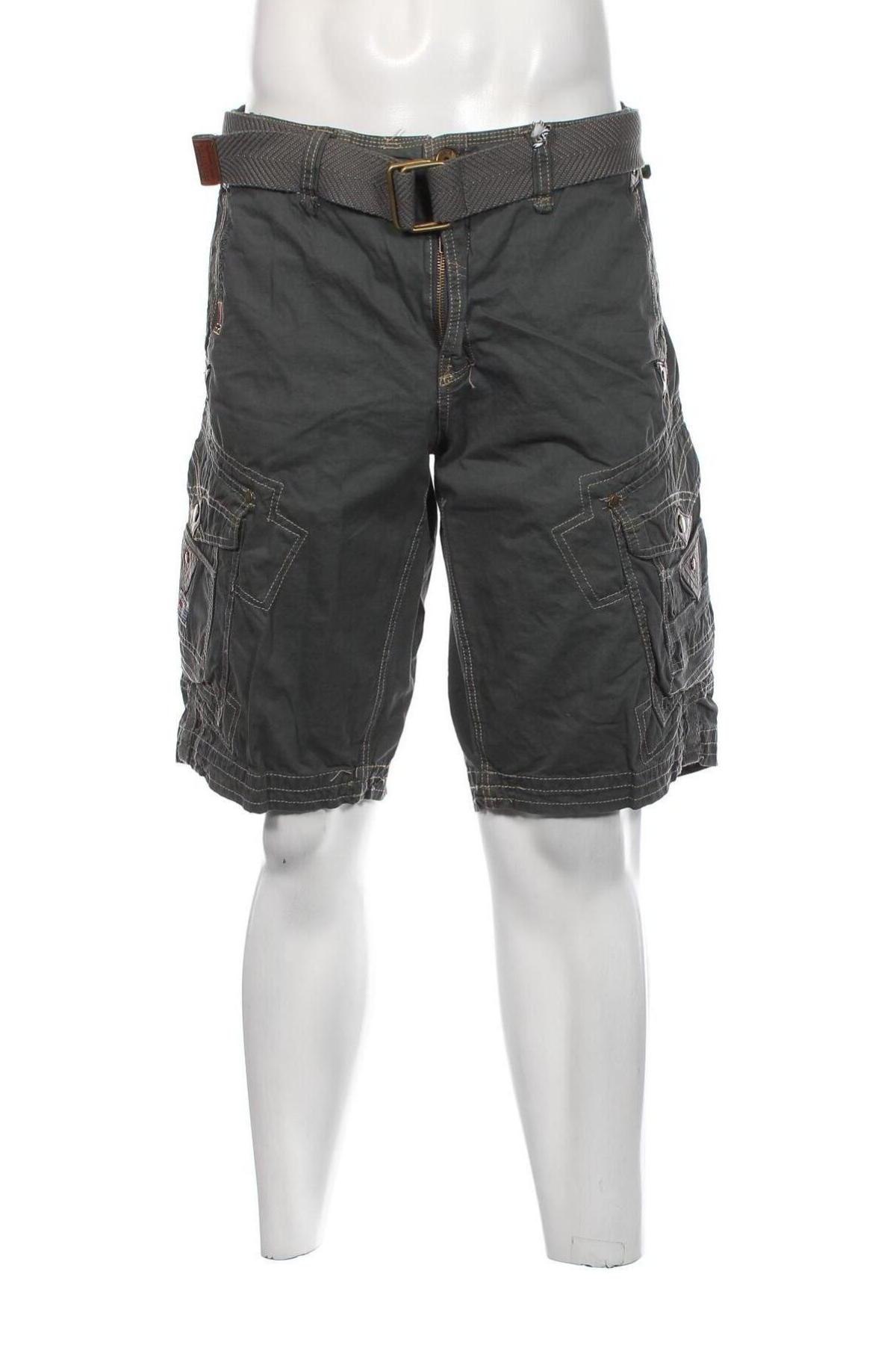 Pantaloni scurți de bărbați Geographical Norway, Mărime XL, Culoare Gri, Preț 529,61 Lei