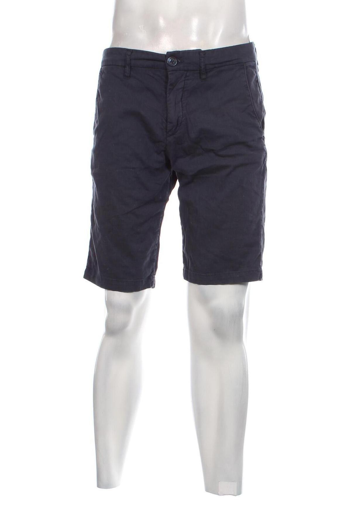 Ανδρικό κοντό παντελόνι Guess, Μέγεθος M, Χρώμα Μπλέ, Τιμή 31,71 €