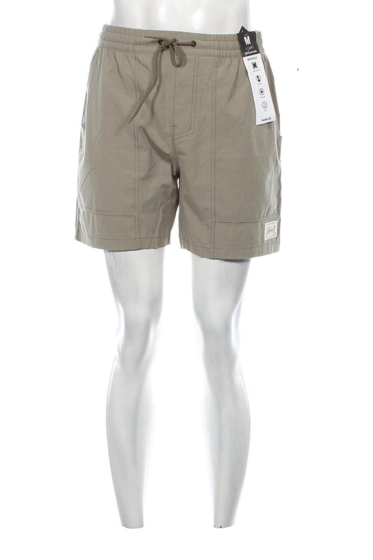 Herren Shorts Hurley, Größe M, Farbe Grün, Preis 39,69 €