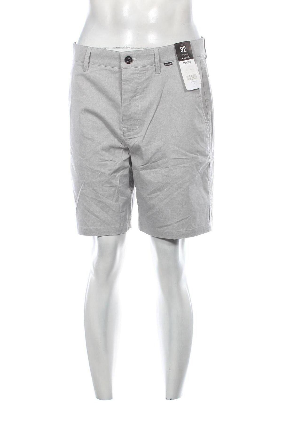 Ανδρικό κοντό παντελόνι Hurley, Μέγεθος L, Χρώμα Γκρί, Τιμή 39,69 €