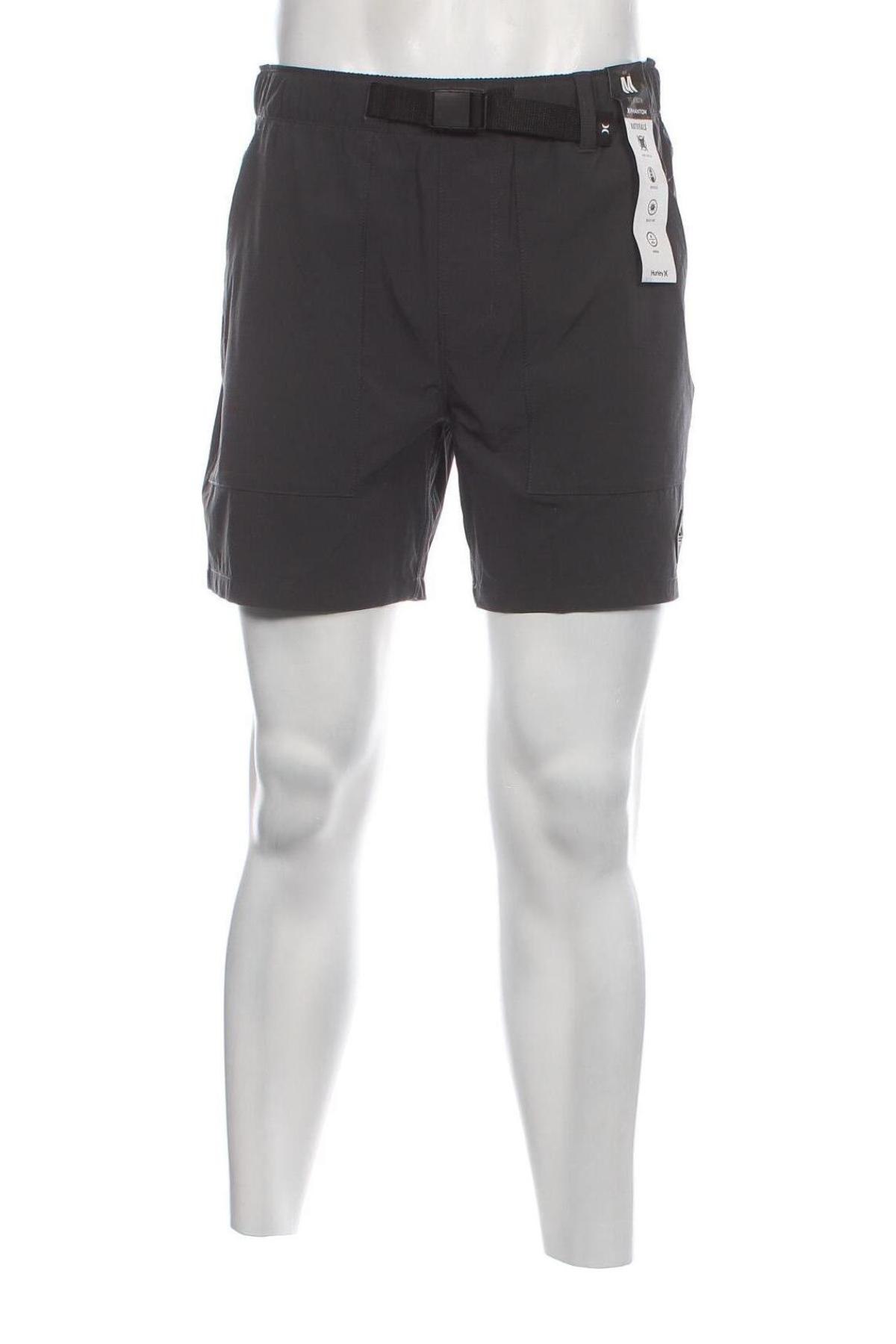 Herren Shorts Hurley, Größe M, Farbe Grau, Preis 39,69 €