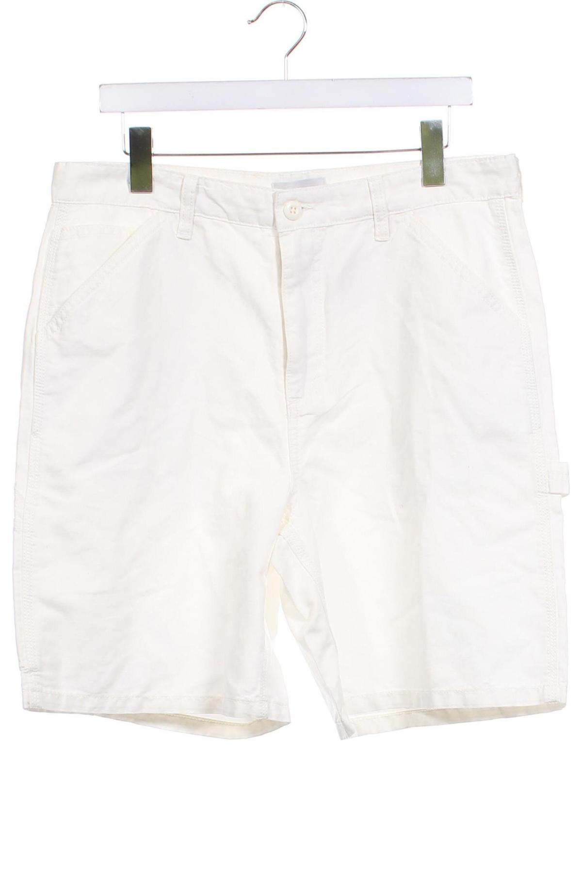 Ανδρικό κοντό παντελόνι Jack & Jones, Μέγεθος L, Χρώμα Λευκό, Τιμή 14,38 €