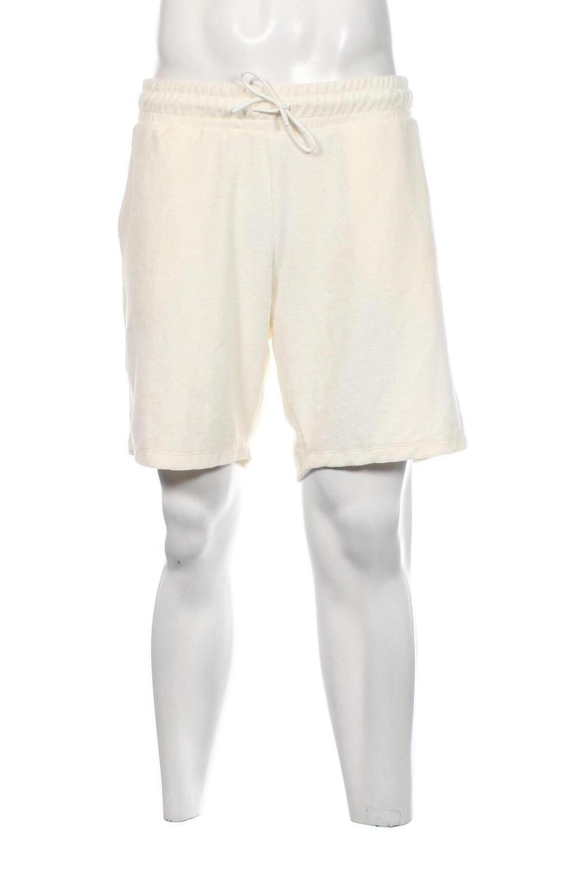 Ανδρικό κοντό παντελόνι Jack & Jones, Μέγεθος L, Χρώμα Εκρού, Τιμή 31,96 €