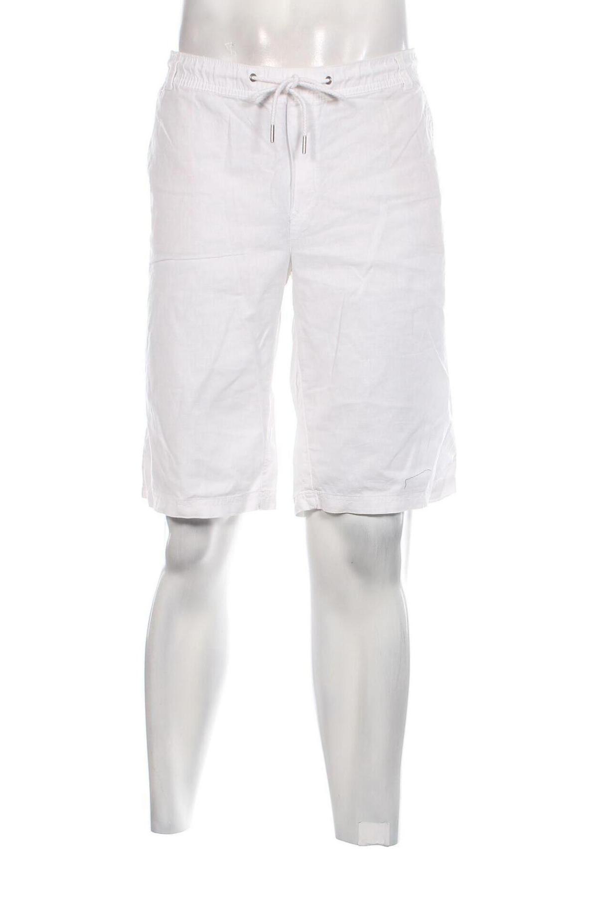 Ανδρικό κοντό παντελόνι Livergy, Μέγεθος L, Χρώμα Λευκό, Τιμή 12,79 €