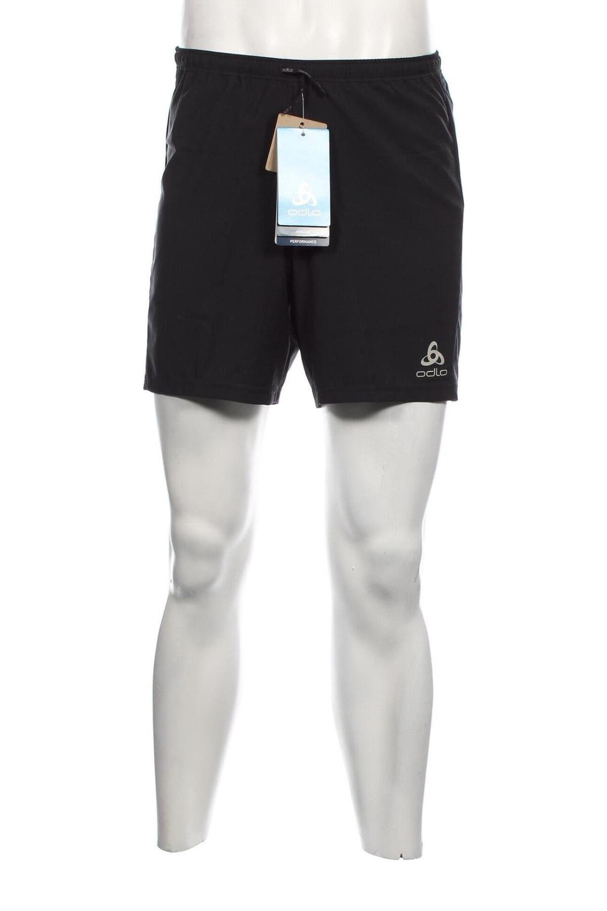 Ανδρικό κοντό παντελόνι Odlo, Μέγεθος S, Χρώμα Μαύρο, Τιμή 12,78 €