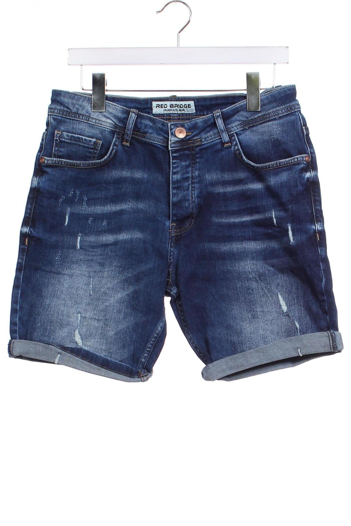 Pantaloni scurți de bărbați RedBridge, Mărime S, Culoare Albastru, Preț 203,95 Lei