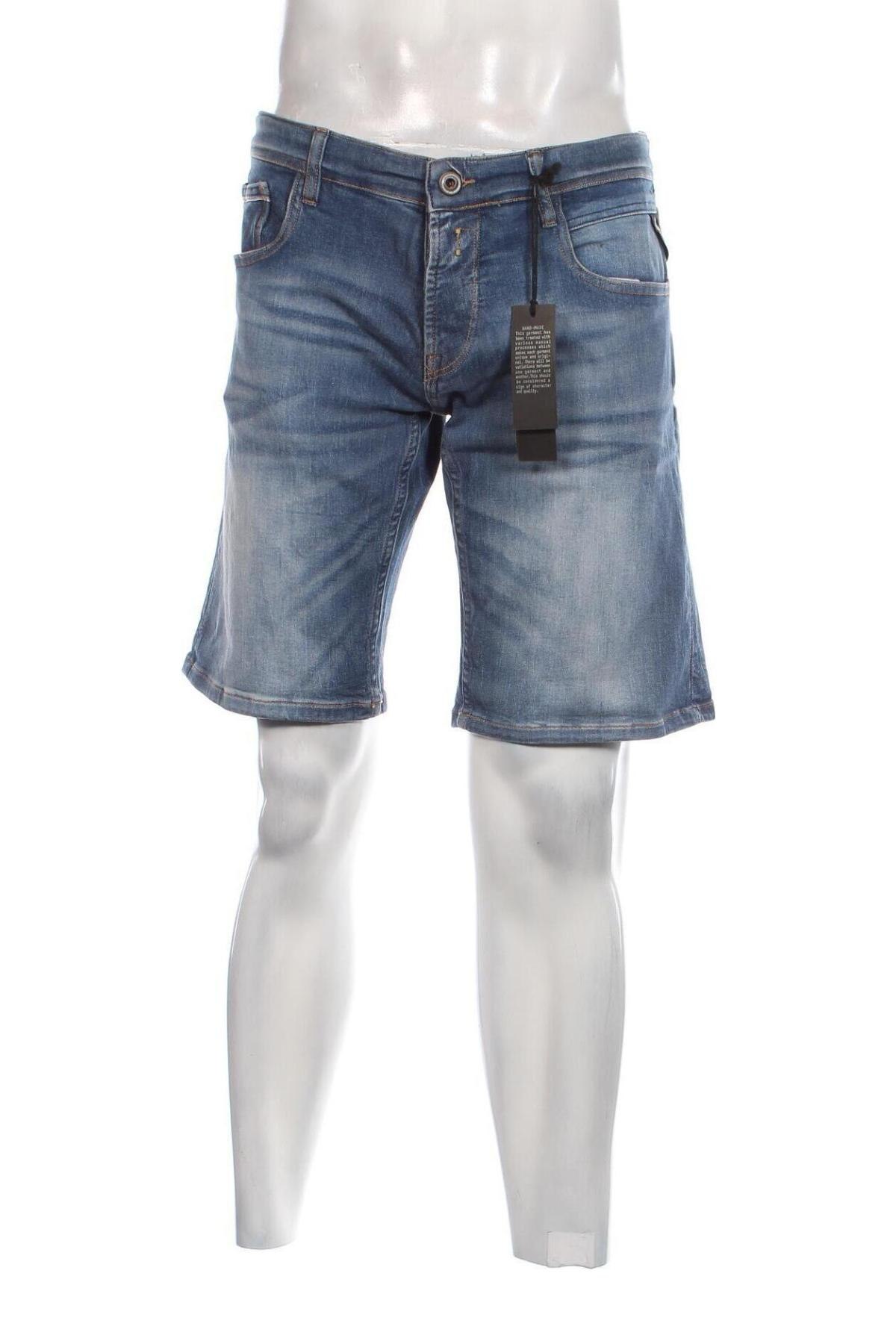 Ανδρικό κοντό παντελόνι Replay, Μέγεθος M, Χρώμα Μπλέ, Τιμή 44,89 €