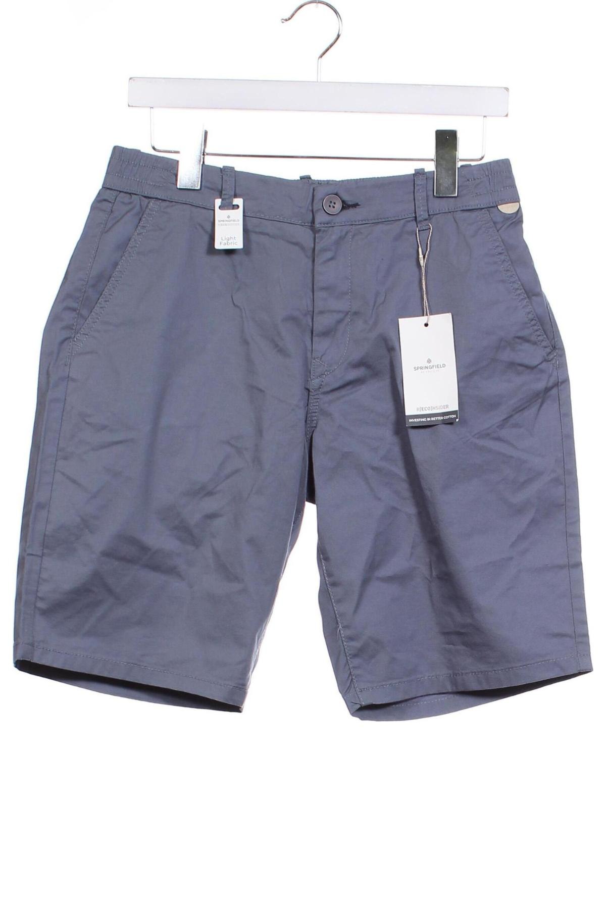 Herren Shorts Springfield, Größe S, Farbe Blau, Preis 31,96 €