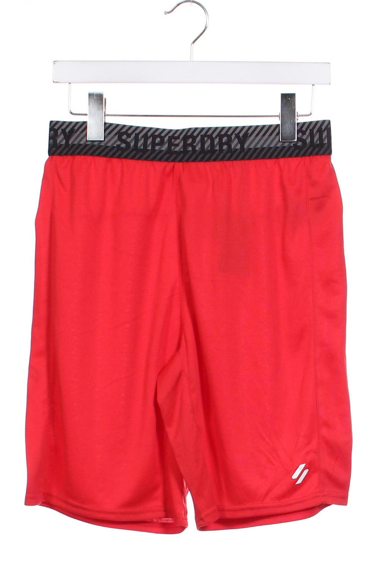 Ανδρικό κοντό παντελόνι Superdry, Μέγεθος S, Χρώμα Κόκκινο, Τιμή 9,38 €