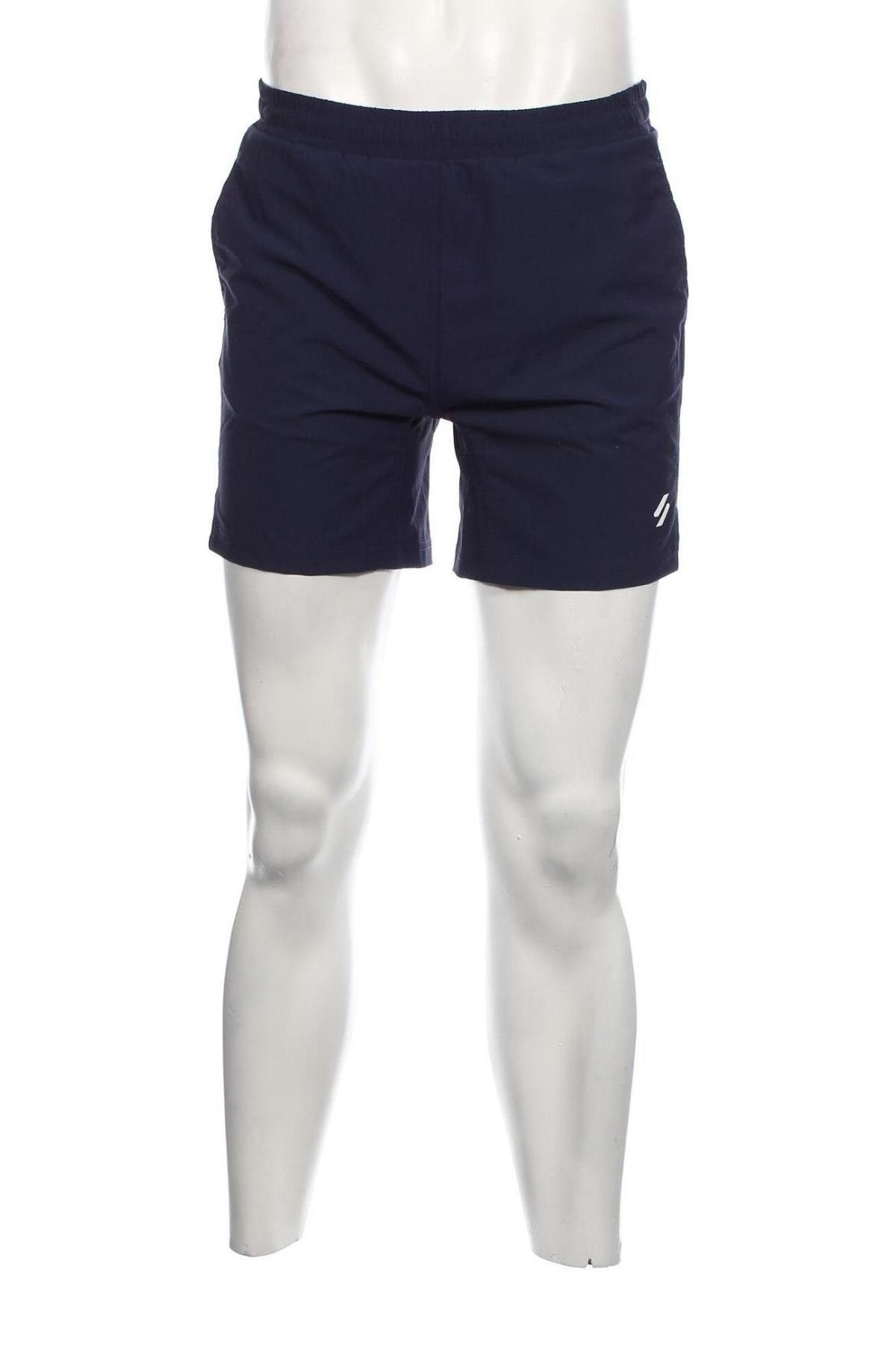 Ανδρικό κοντό παντελόνι Superdry, Μέγεθος S, Χρώμα Μπλέ, Τιμή 36,08 €