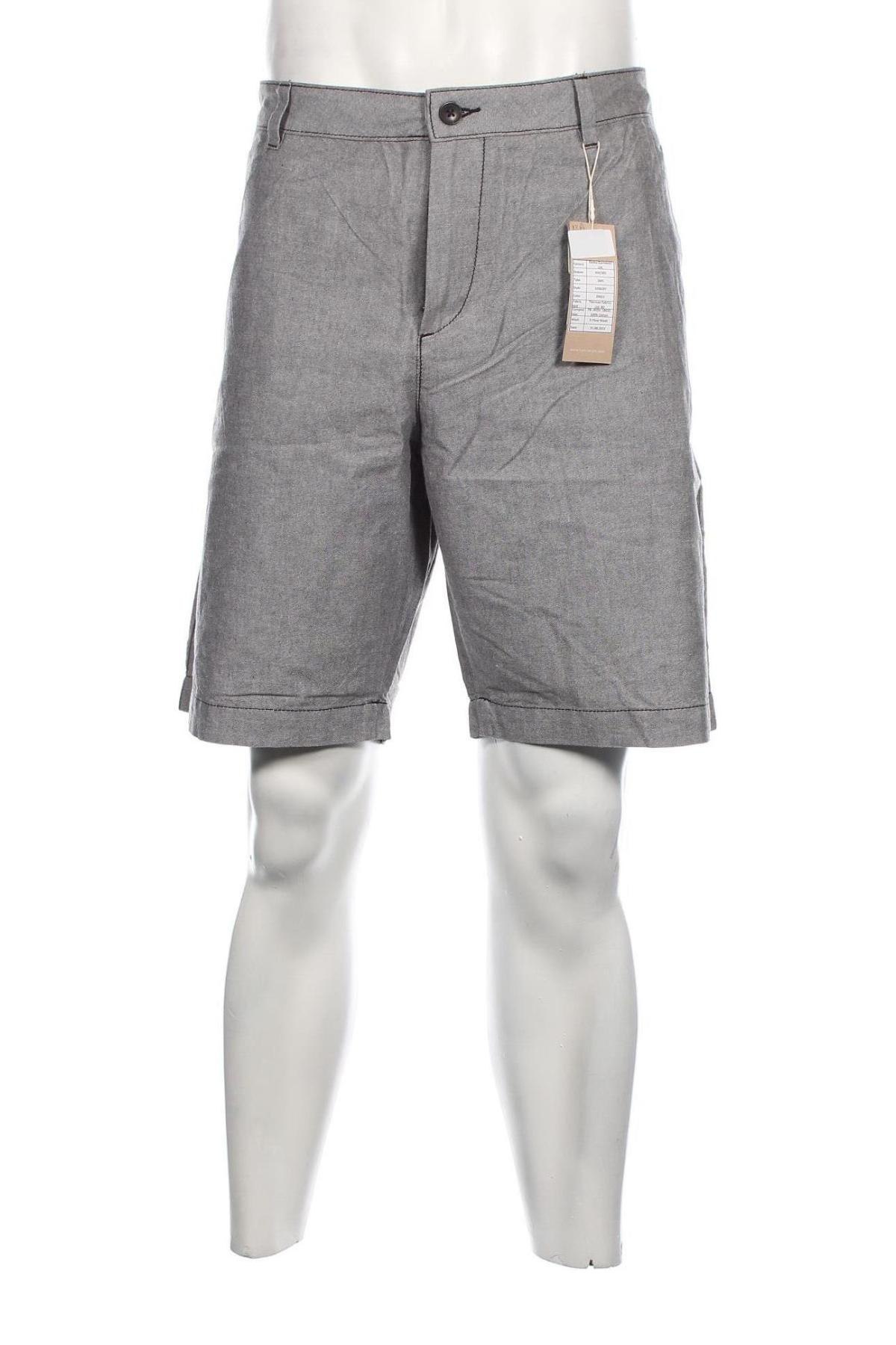 Мъжки къс панталон Tom Tailor, Размер L, Цвят Сив, Цена 62,00 лв.