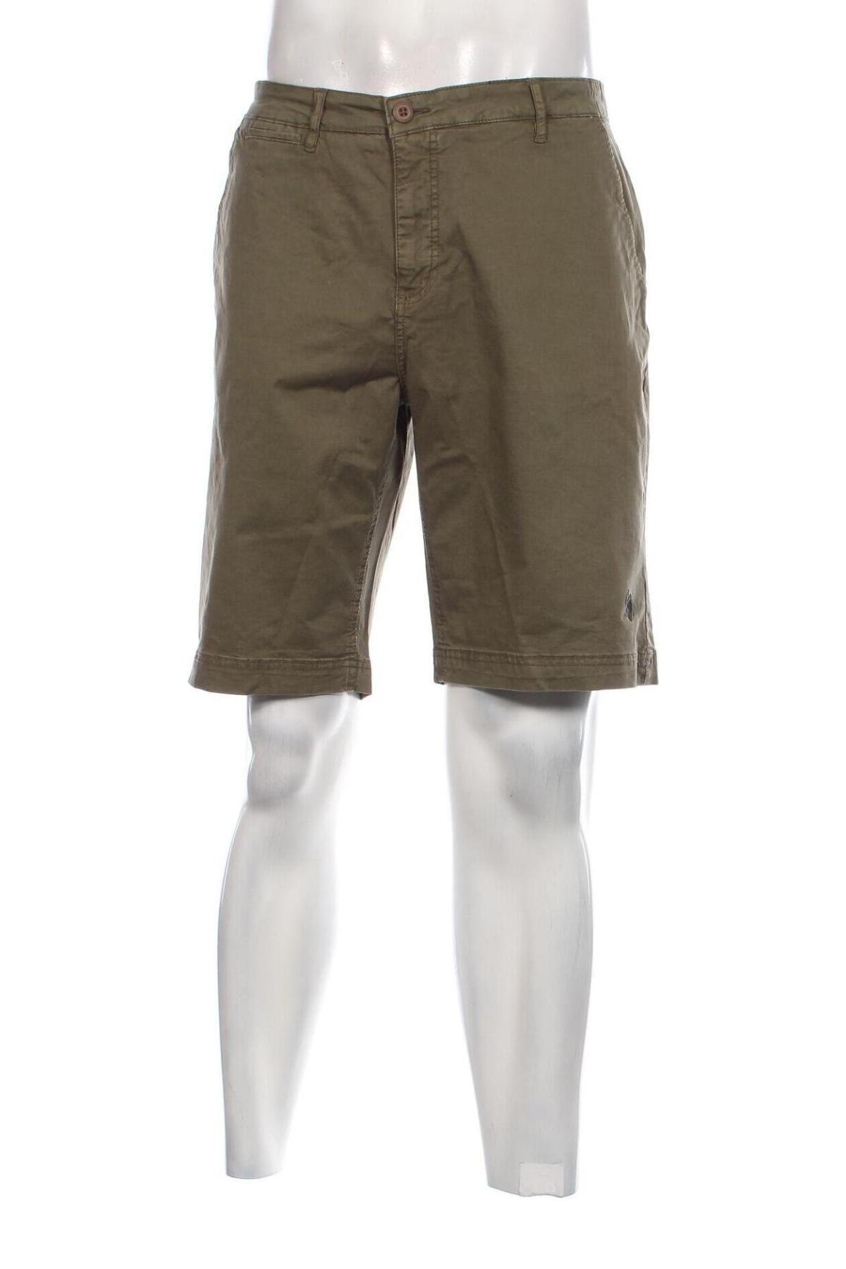 Ανδρικό κοντό παντελόνι U.S. Polo Assn., Μέγεθος XL, Χρώμα Πράσινο, Τιμή 47,94 €