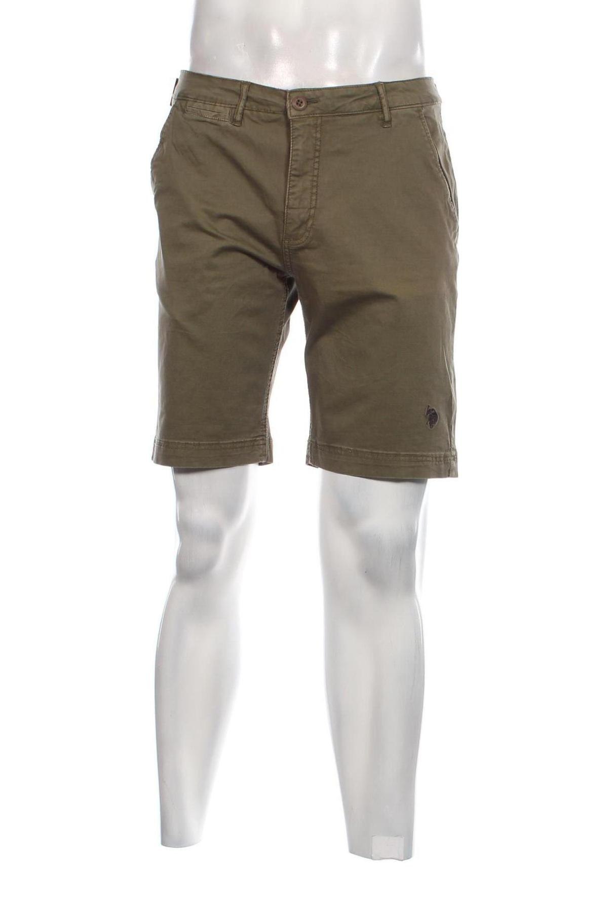 Herren Shorts U.S. Polo Assn., Größe M, Farbe Grün, Preis 23,97 €