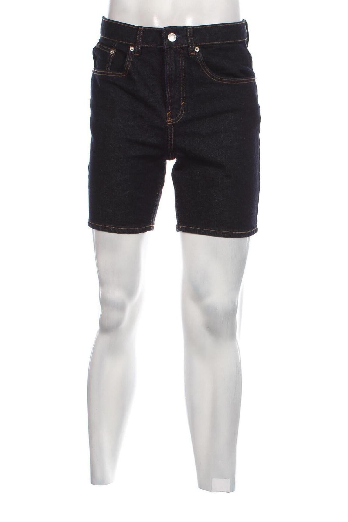Pantaloni scurți de bărbați Zara, Mărime S, Culoare Albastru, Preț 51,02 Lei