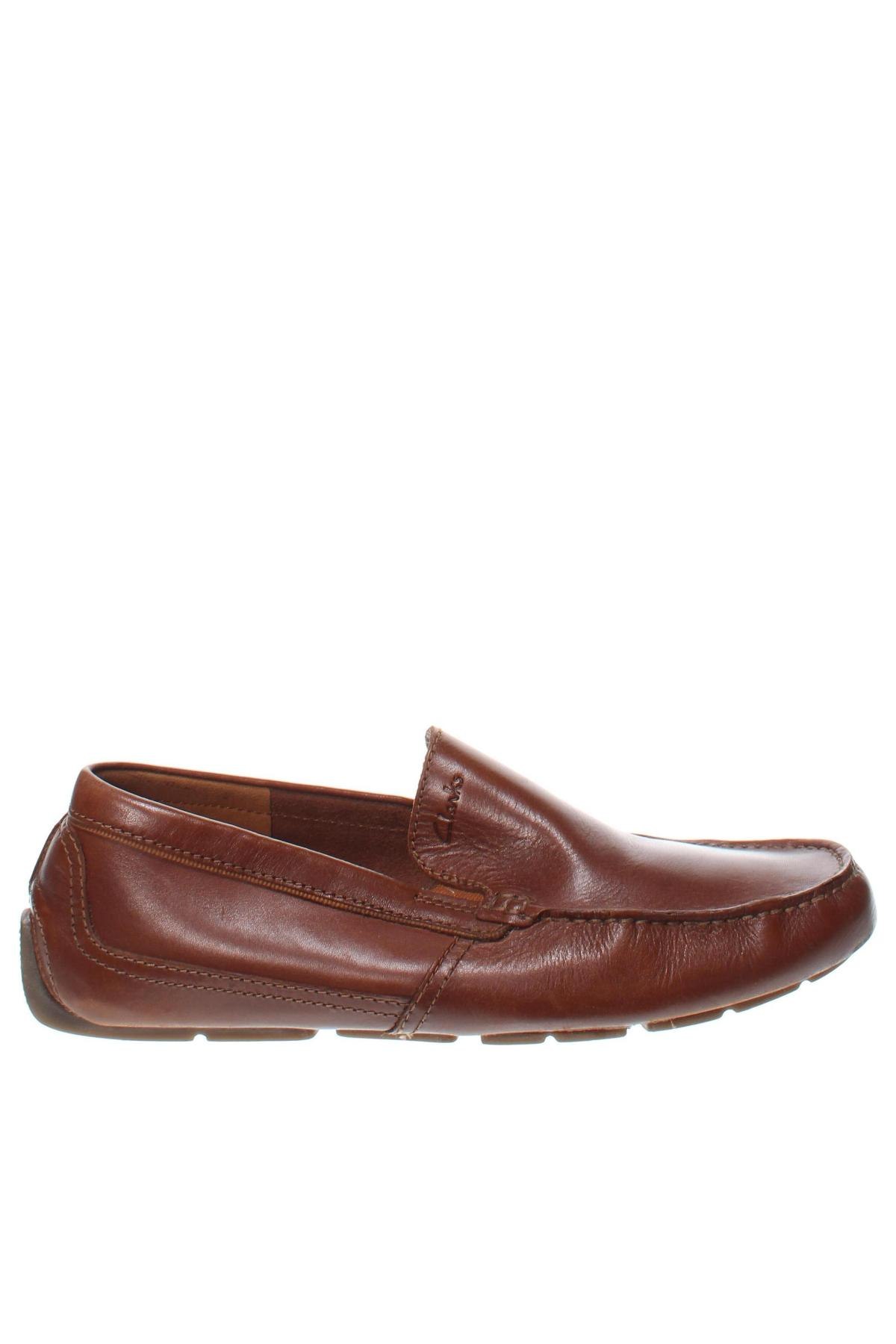 Мъжки обувки Clarks, Размер 44, Цвят Кафяв, Цена 93,95 лв.